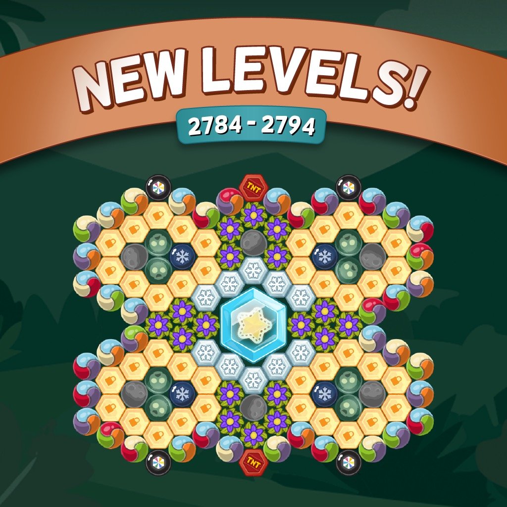 New levels are here! ☀️ Say hello to Vine Flower 🌸🍃 Have a great weekend! 😊