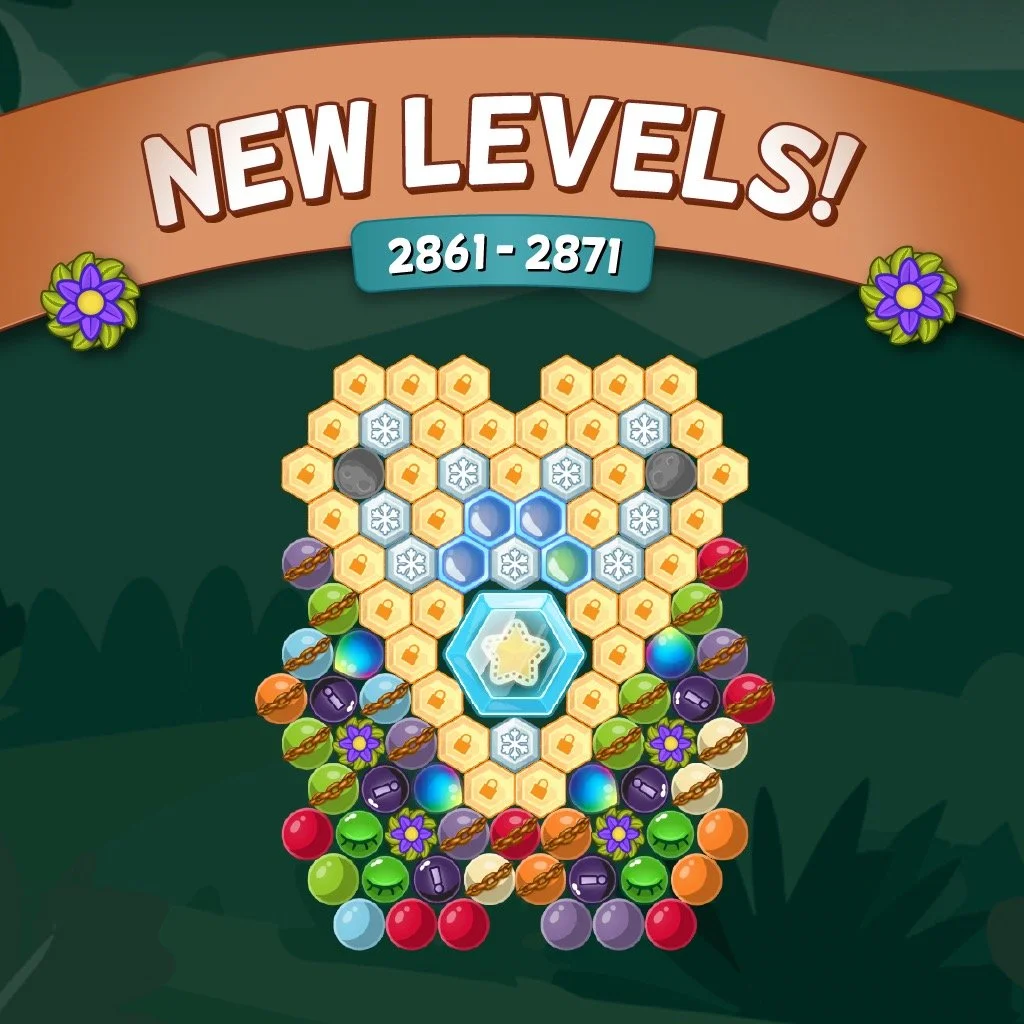 New levels just landed! 🎉 Have an amazing weekend everyone! ☀️ Vine Flower 🌸🌿