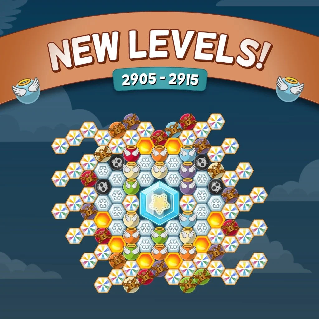 It&rsquo;s time for the new levels! 🤩 Fly through with Angel Wings 😇🪽 Have a great weekend! ☀️