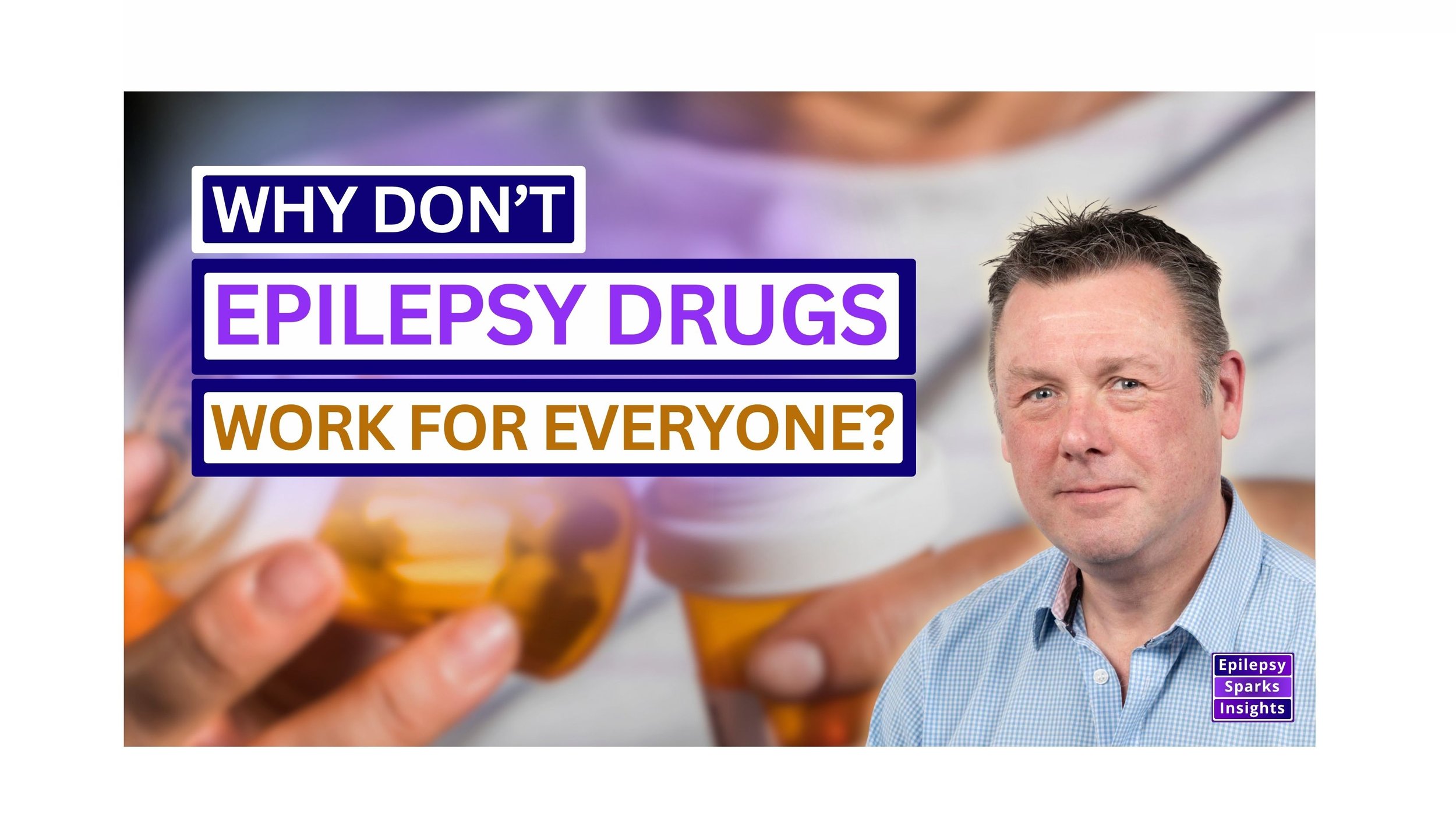       
  
     Why Don't Antiseizure Medications Work for Everyone?  - Graeme Sills, PhD, University of Glasgow, UK  How do we reduce the 30% of people who have uncontrollable seizures? Graeme Sills, PhD, explains the complexities of epilepsy treatme