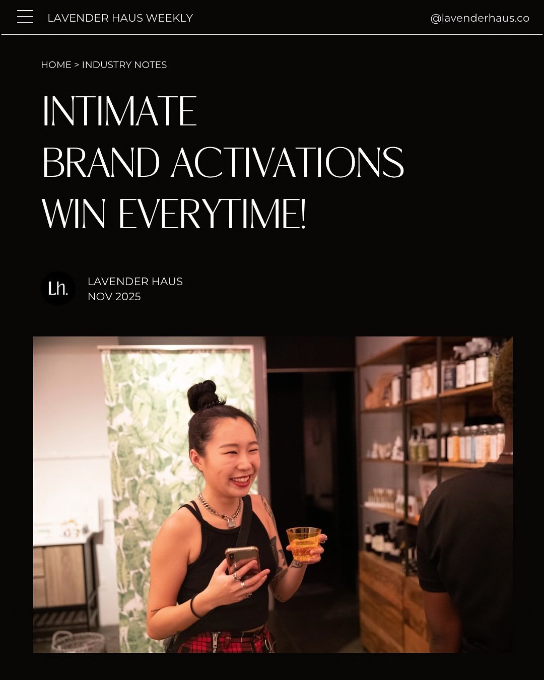 Why intimate brand activations win every time ✨
Because it&rsquo;s not just about hosting an event&mdash;it&rsquo;s about curating an experience. When your guests have something real to engage in, they connect deeper with your brand. If they enjoy it