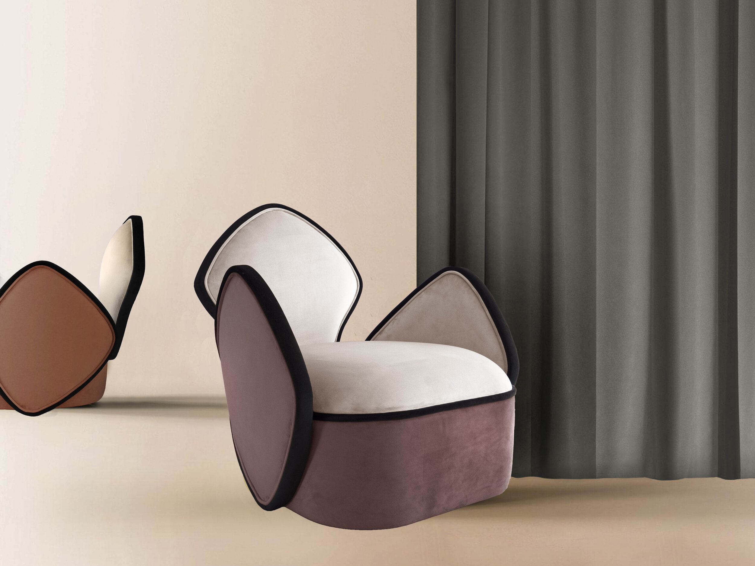 Dovain studio Sergio Prieto design interior design home decor orca armchair velvet.jpg