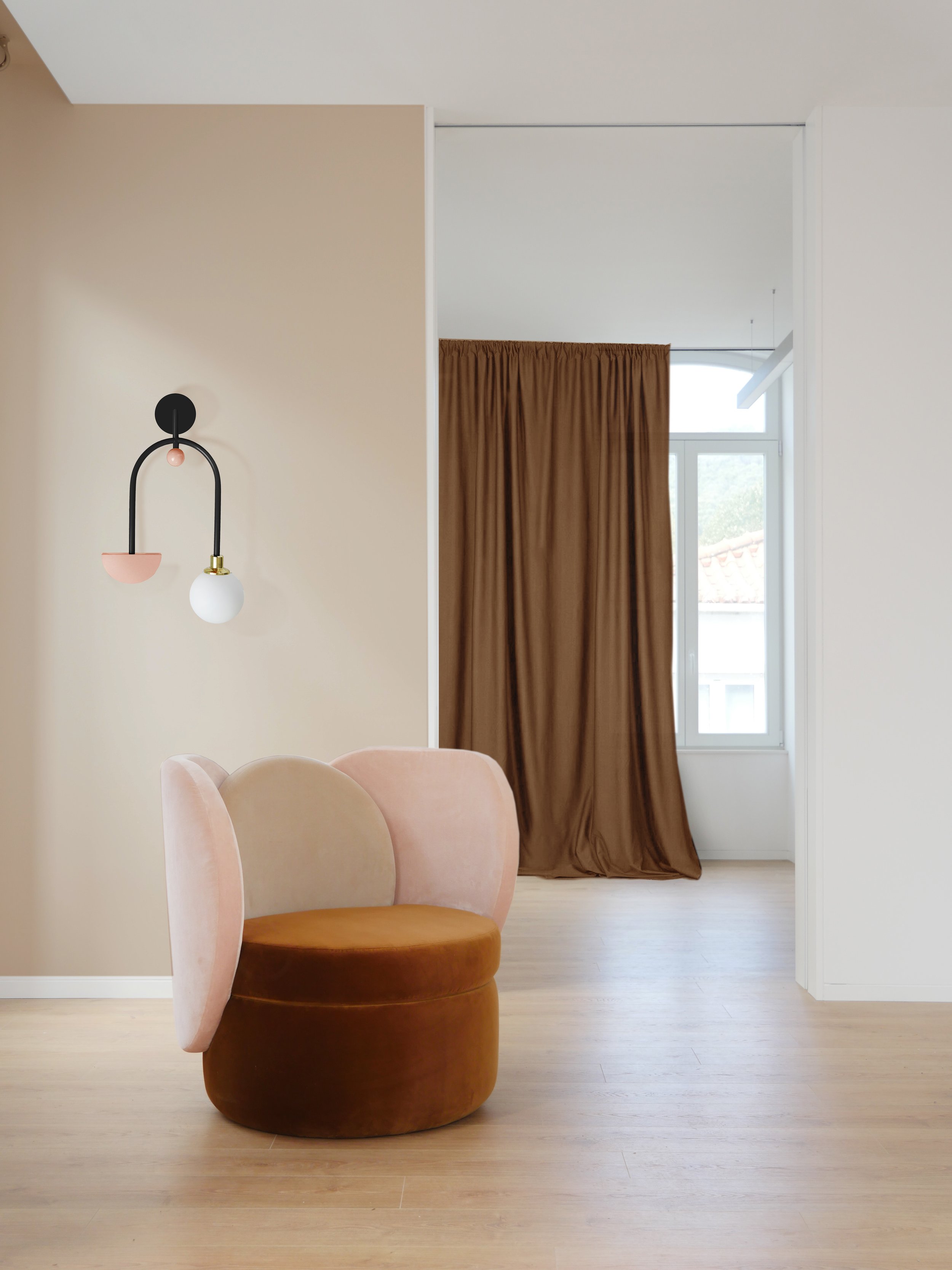 armchair velvet design contemporary Dovain studio interiors Sergio Prieto designer.jpg