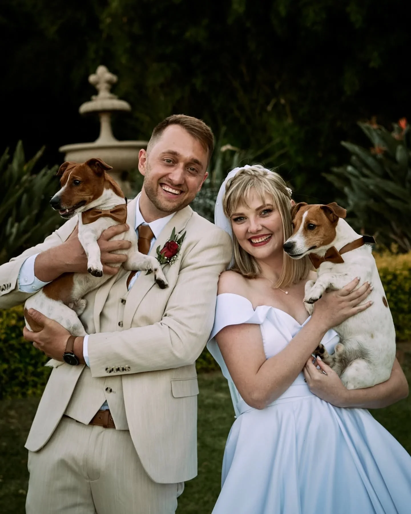 I love all them doggies. Here are some from the last few years. From weddings, to couples to families, all amazing.

If you are planning to bring your bestie along, whether it's a couple or family shoot, or your big day, we would love to capture it. 