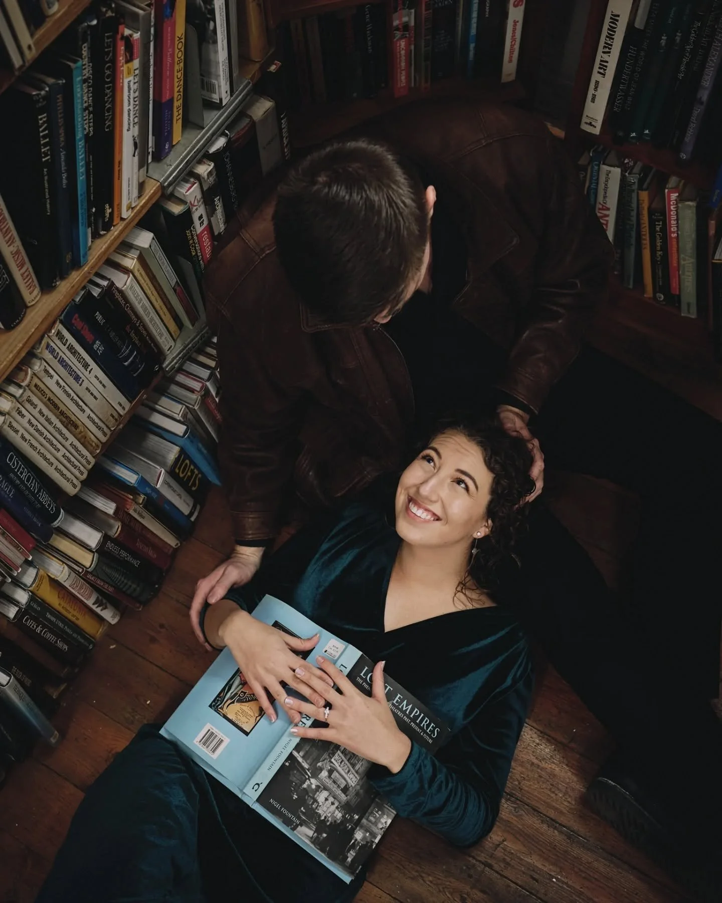 A bookstore engagement session! 📚

Calen &amp; Janke wanted their shoot to feel personal and unique, and Rutland Books was the perfect choice. It gave the shoot such a warm and timeless feel. 

Loved every minute with these two and cannot wait for t