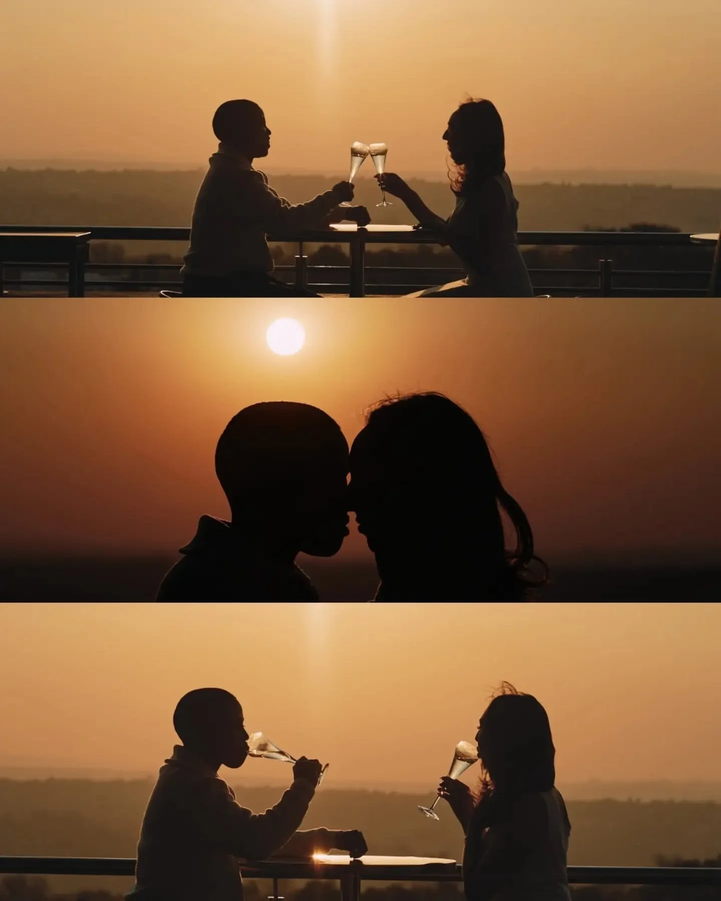 Tristan &amp; Shereece got engaged on a rooftop in Rosebank. A glorious sunset for a stunning couple. 

#engagementphotos
#couplesinlove
#johannesburgphotographer 
#sunsetlovers 
#warmlove