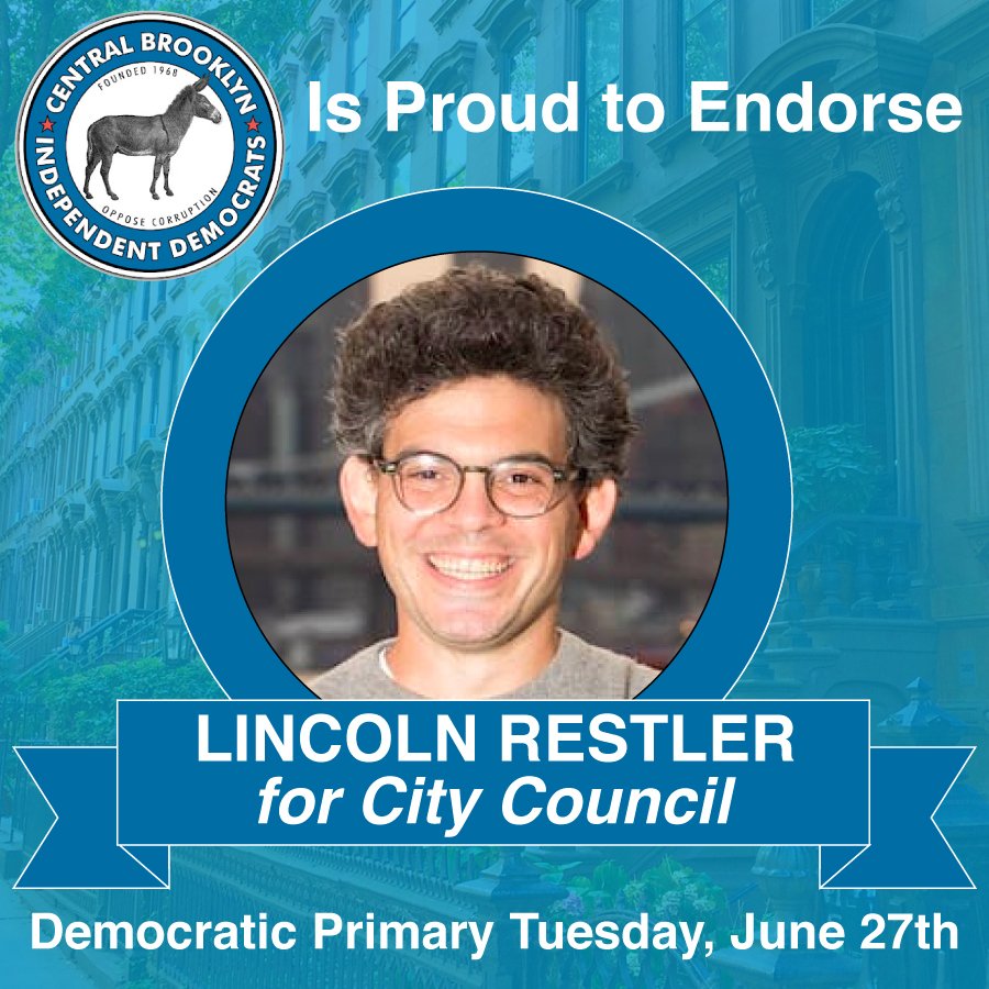 CBID endorses Lincoln Restler for City Council