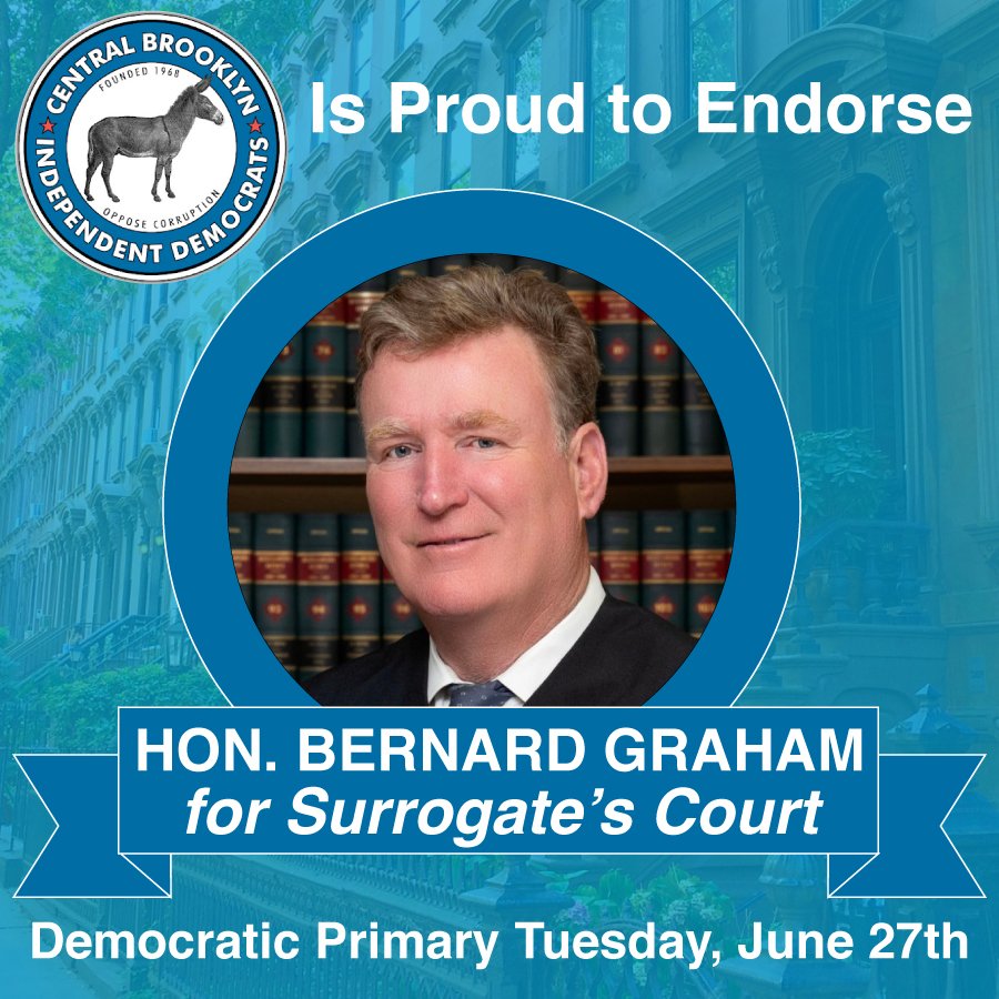 CBID Endorses Hon. Bernard Graham for Surrogate's Court Judge