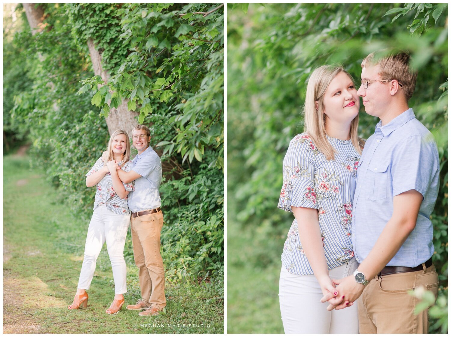 meghan marie studio wedding photographer ohio dayton columbus cincinnati people photog troy sidney fort loramie covered bridge rural outdoor glowy pond water nature_1507.jpg