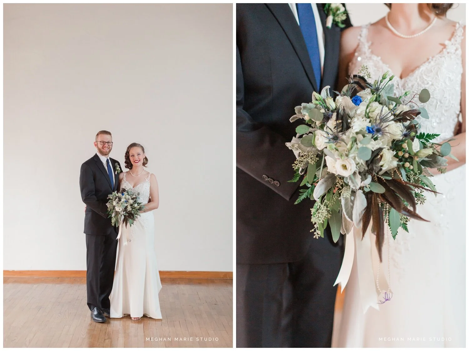 meghan marie studio wedding photographer ohio dayton columbus cincinnati people photog troy tipp city versailles small intimate antoinette bridal boutique lounge navy blue gray_3141.jpg