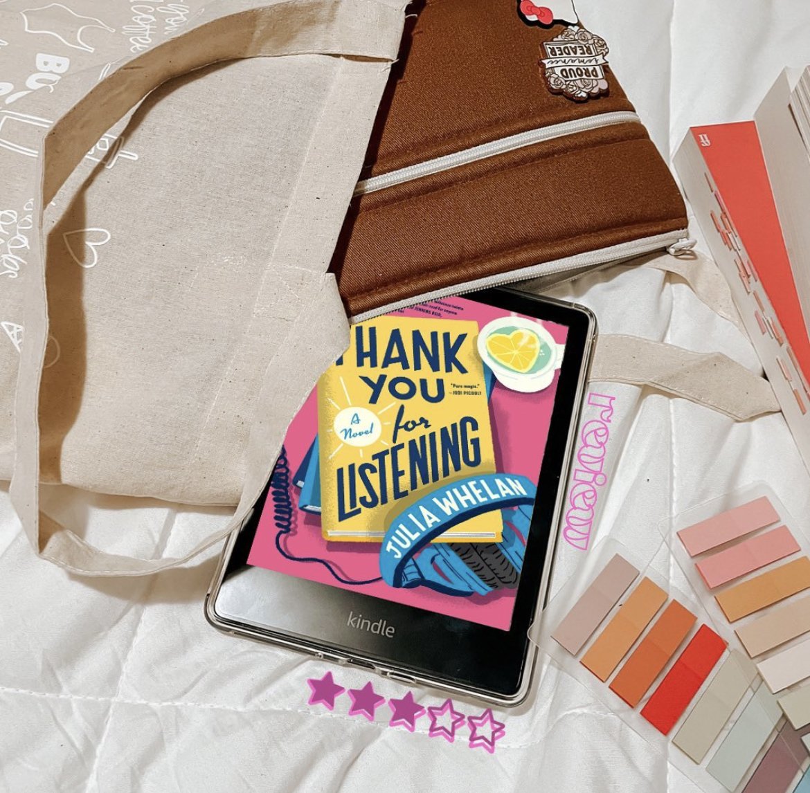 eARC Review: Thank You for Listening by Julia Whelan