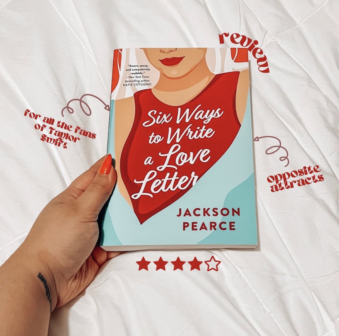 ARC Review: Six Ways to Write a Love Letter by Jackson Pearce