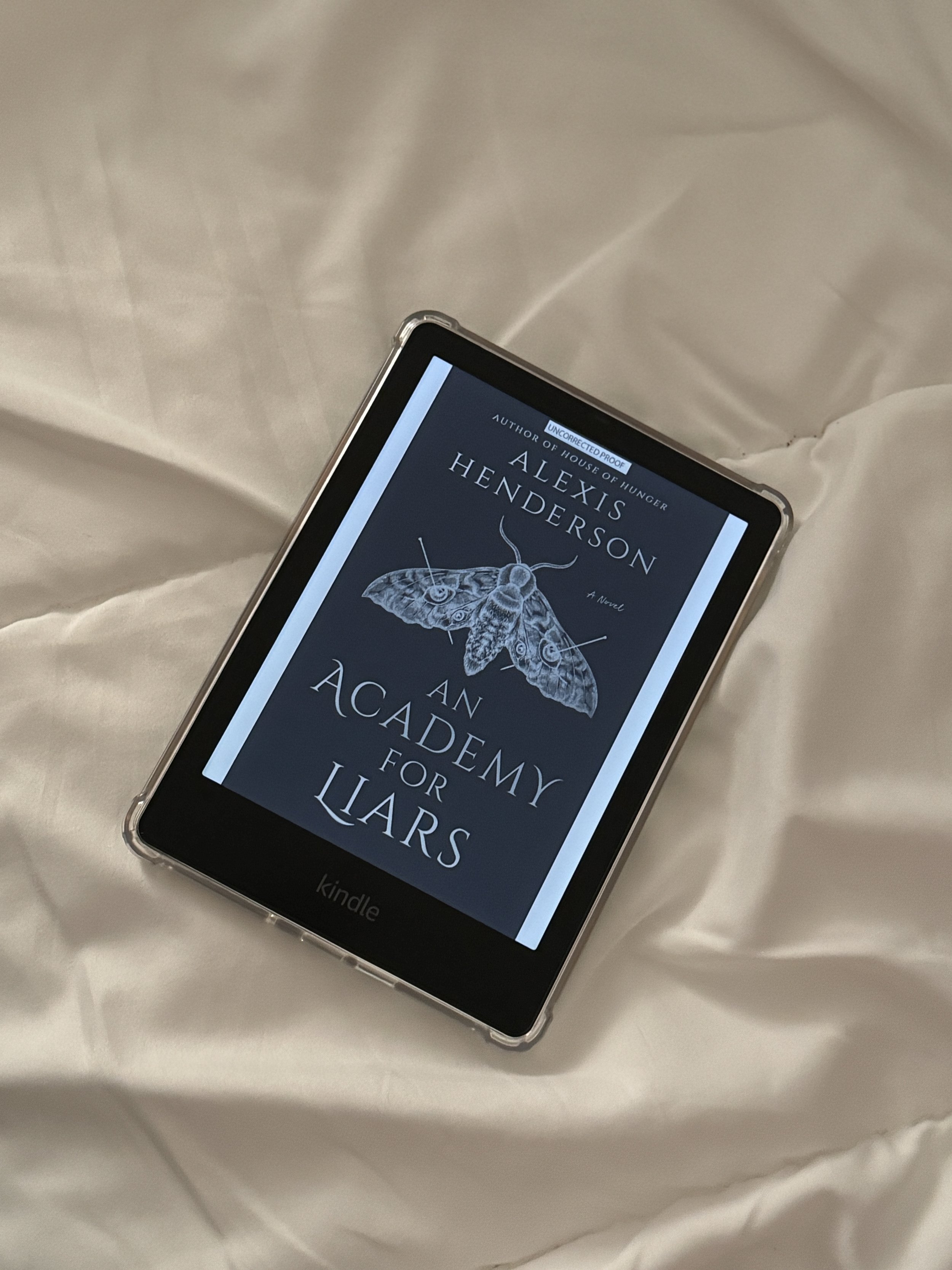 eARC Review: An Academy for Liars by Alexis Henderson
