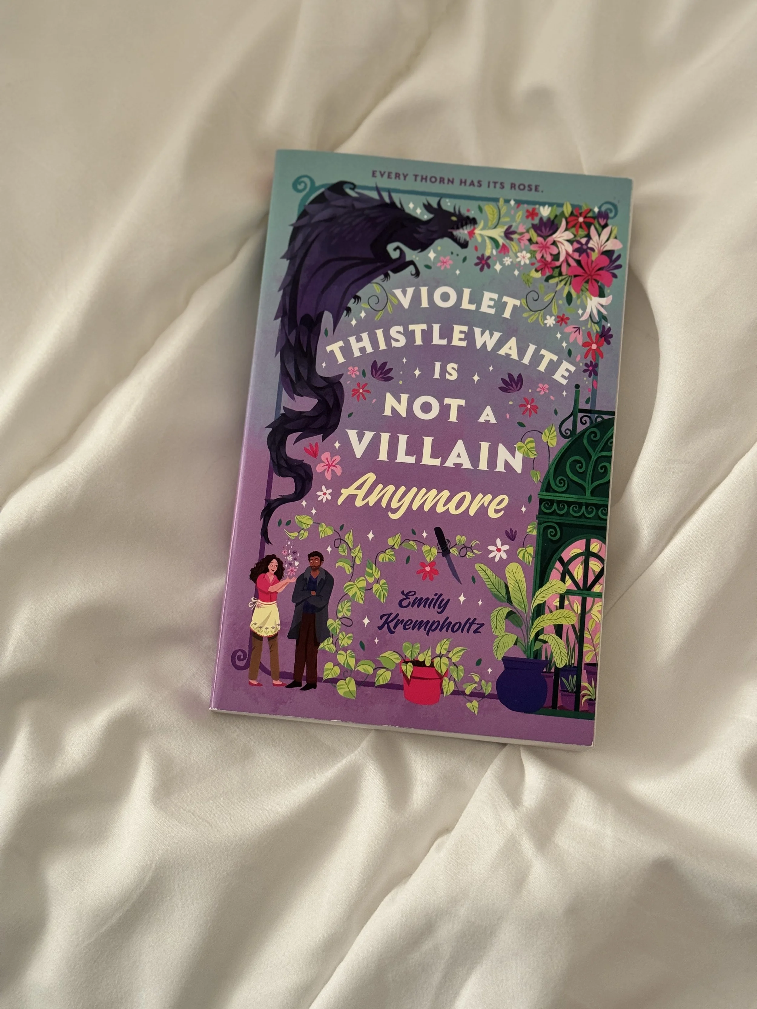 eARC Review: Violet Thistlewaite Is Not a Villain Anymore by Emily Krempholtz