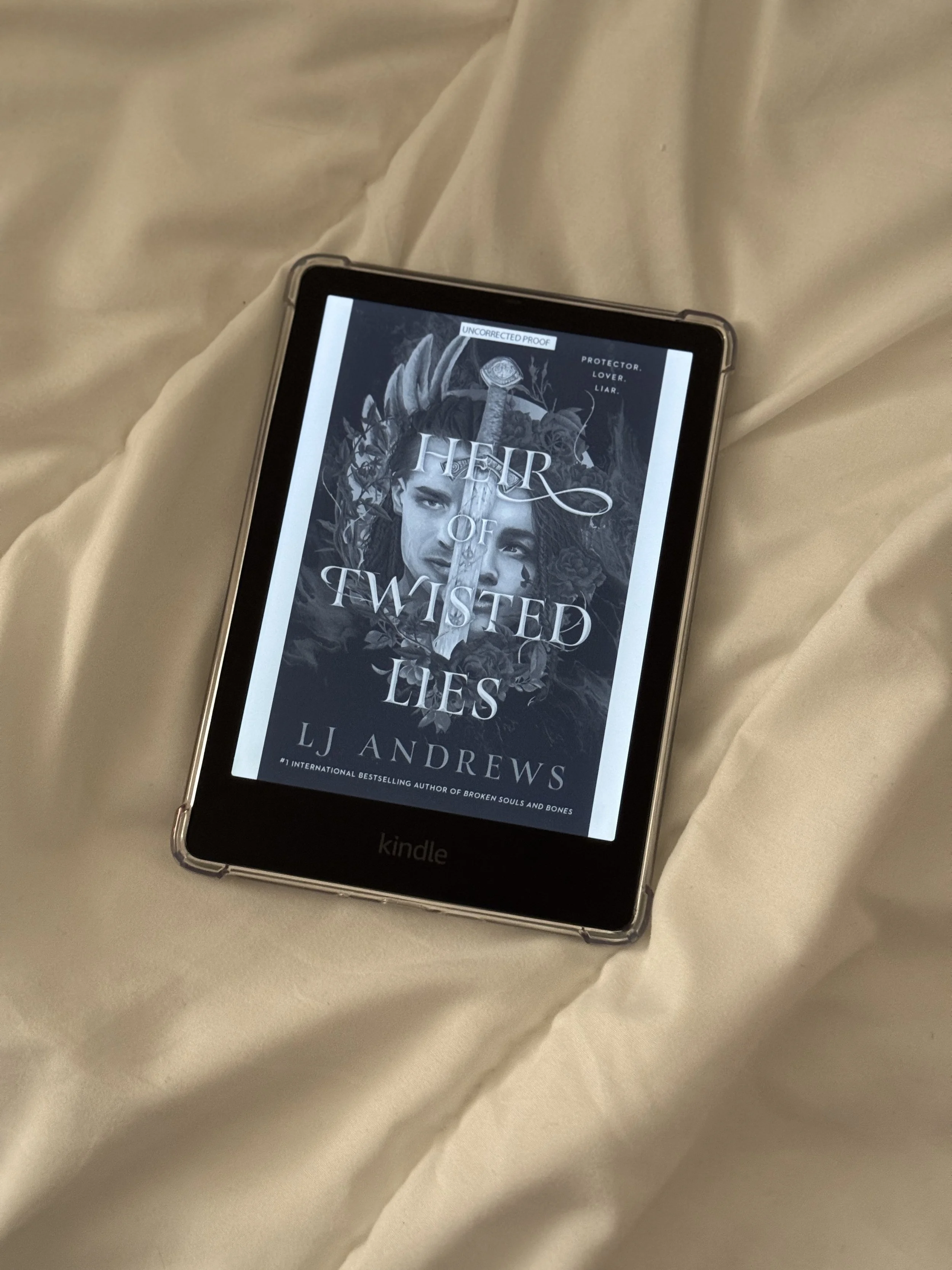 eARC Review: Heir of Twisted Lies by LJ Andrews