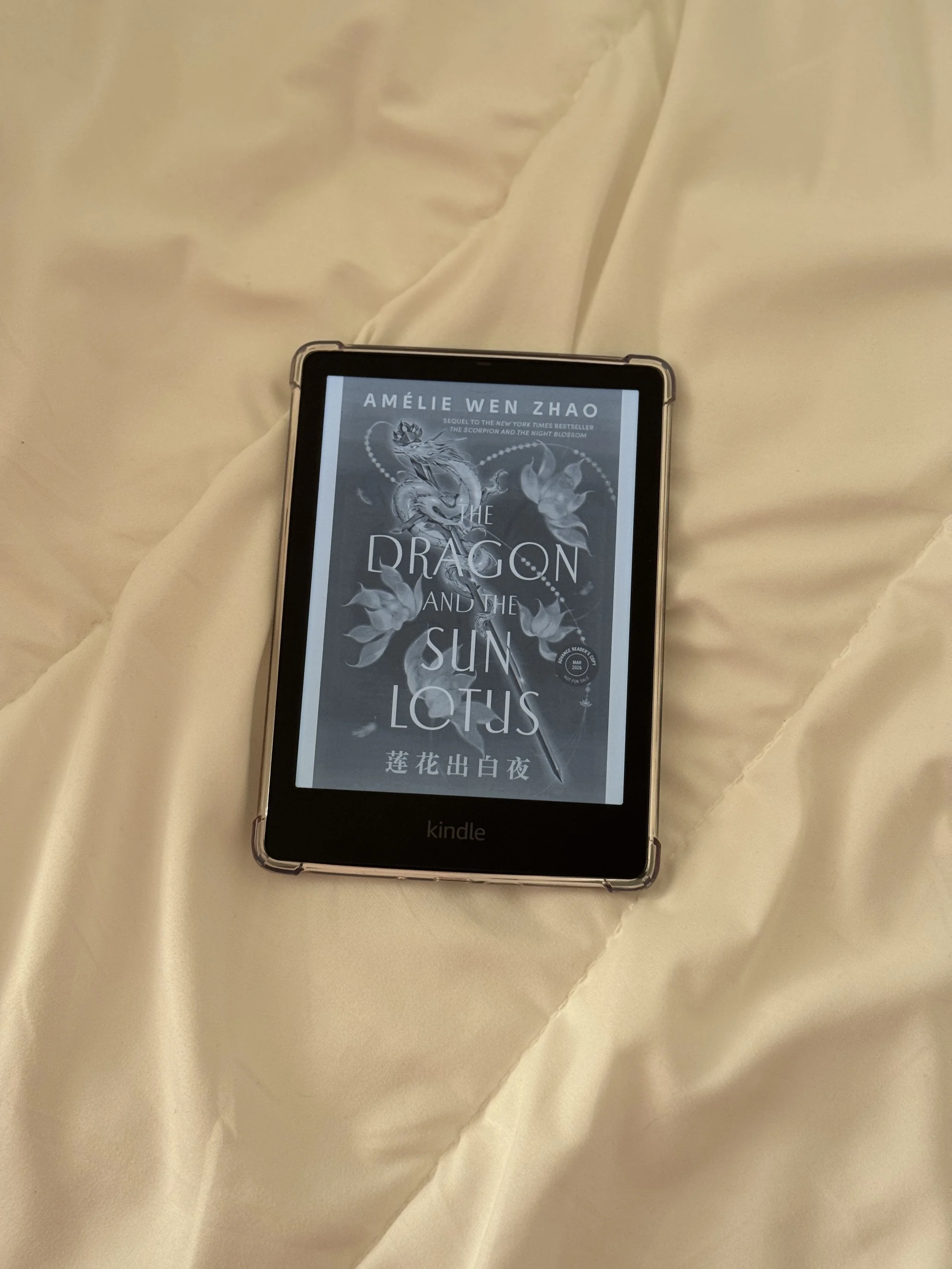 eARC Review: The Dragon and the Sun Lotus by Amélie Wen Zhao