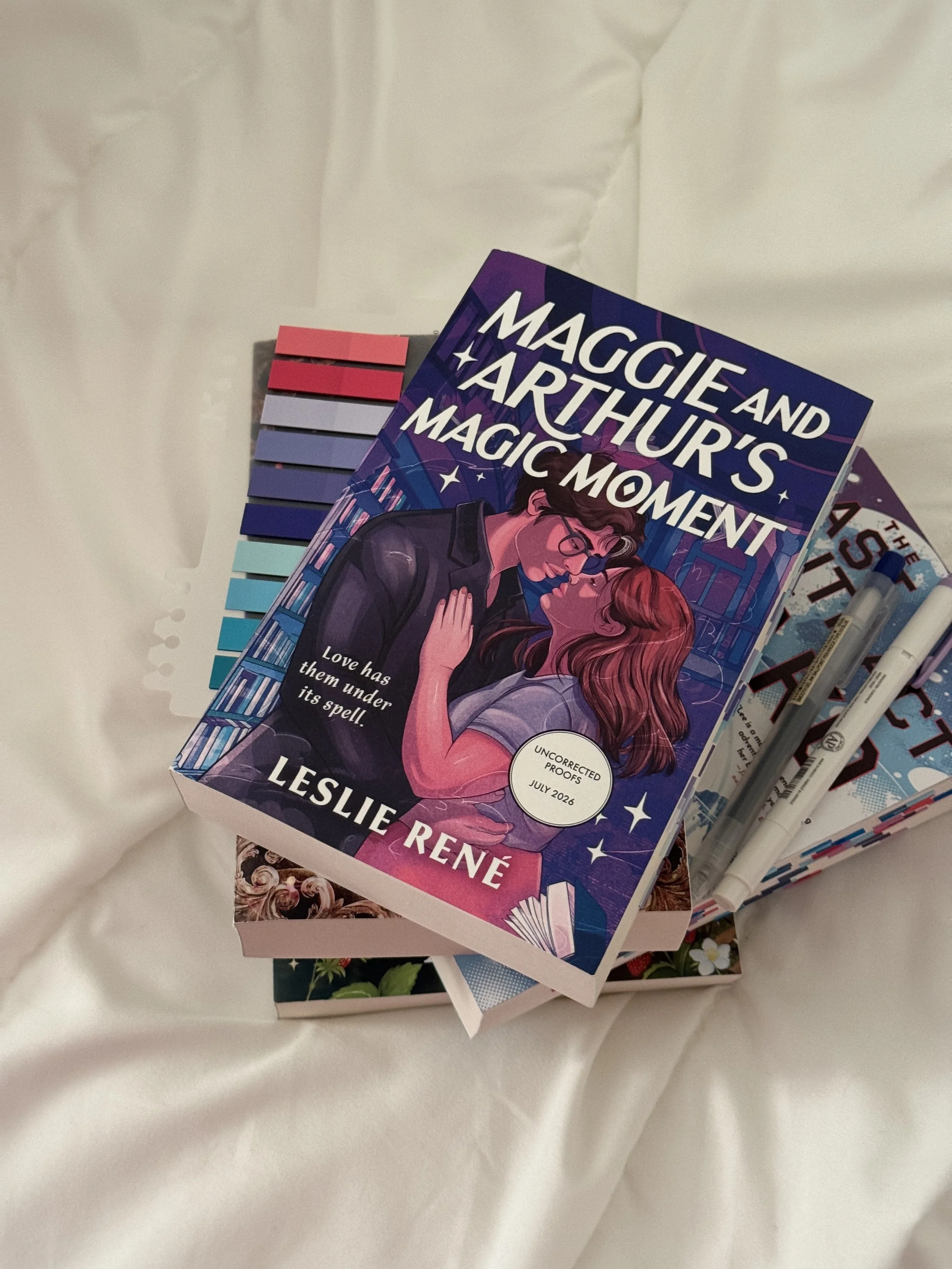 ARC Review: Maggie and Arthur's Magic Moment by Leslie René