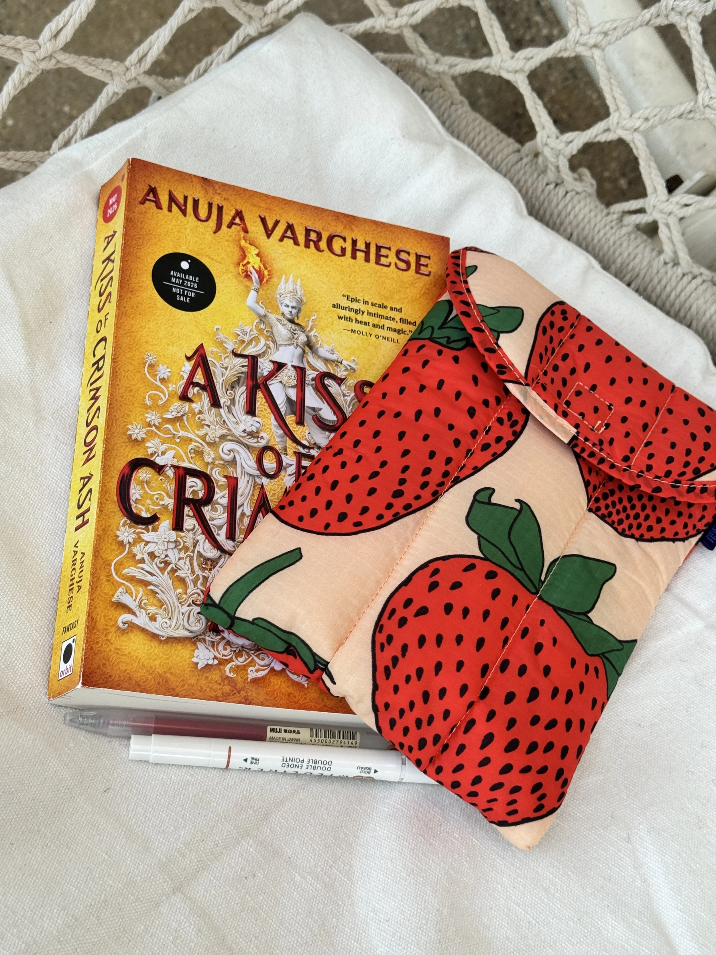 ARC Review: A Kiss of Crimson Ash by Anuja Varghese