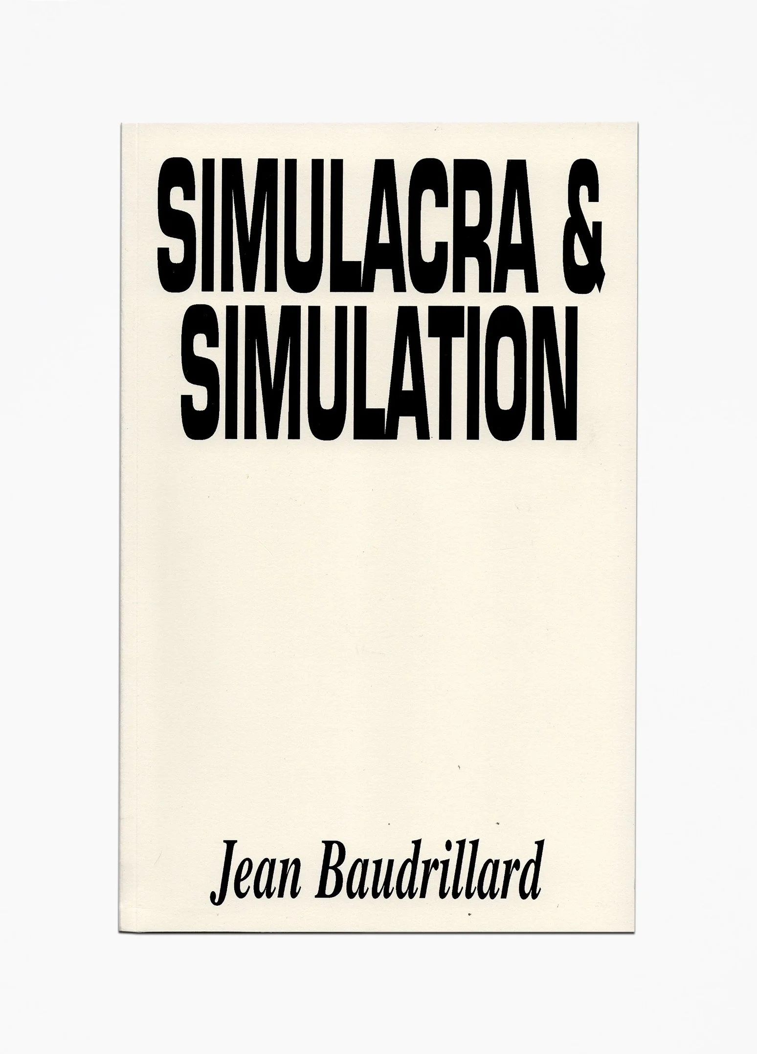 Baudrillard Simulacra And Simulation Jean Baudrillard - Simulacra & Simulation — Tomorrow Today