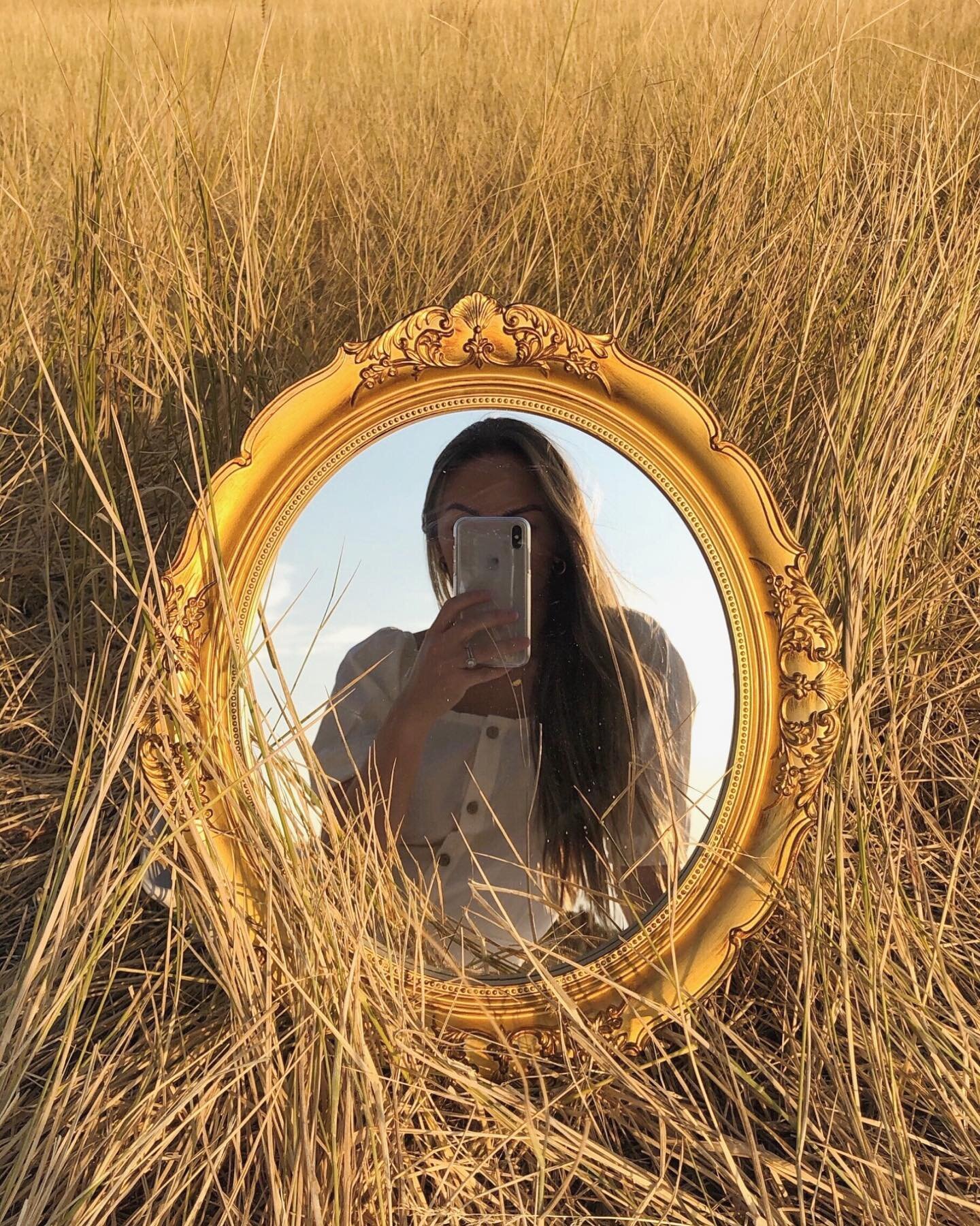Self portraits in a field ✨@blushmarkofficial #blushmarkstyle #blushmarksquad