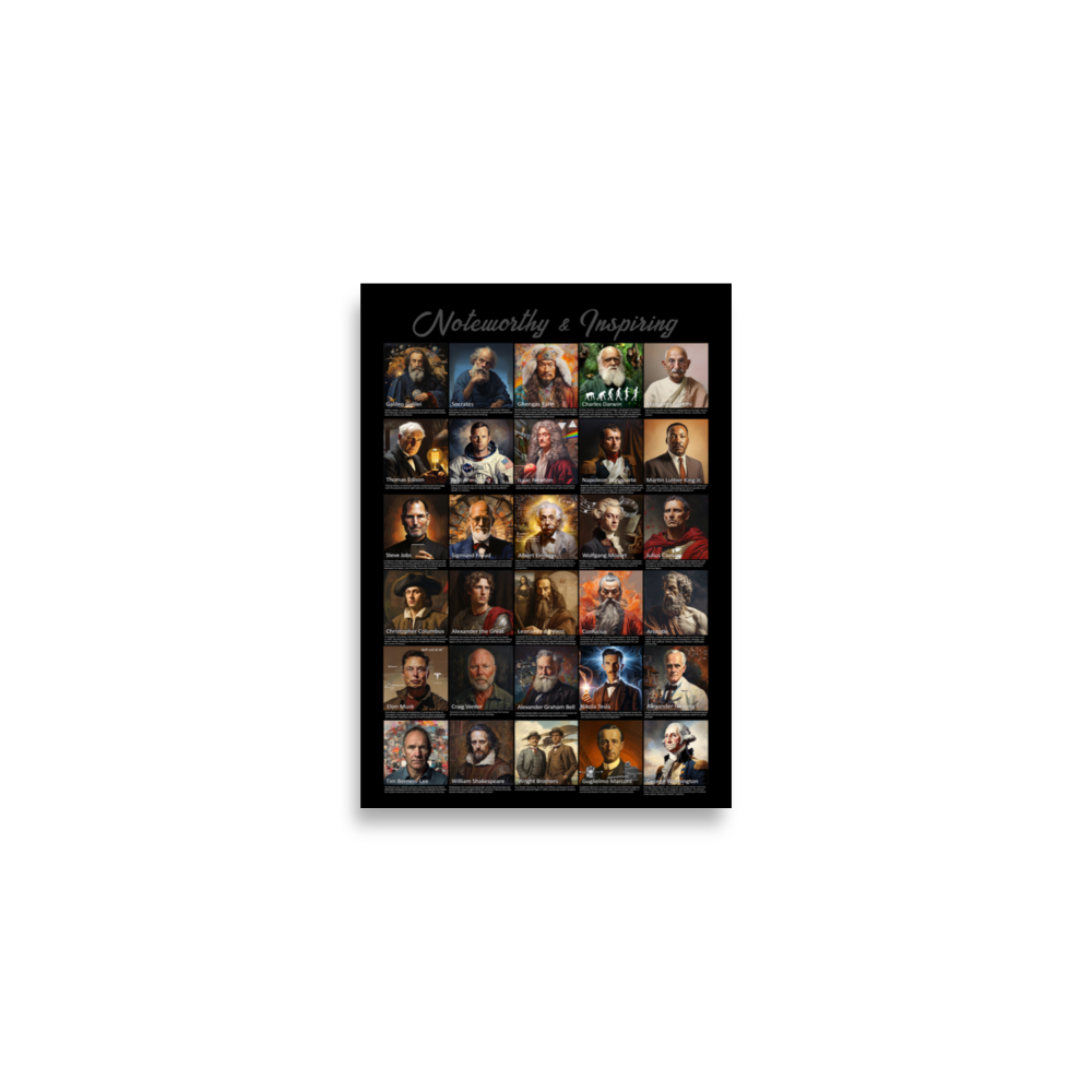 Scientists, Artists & Inventors ( Men )