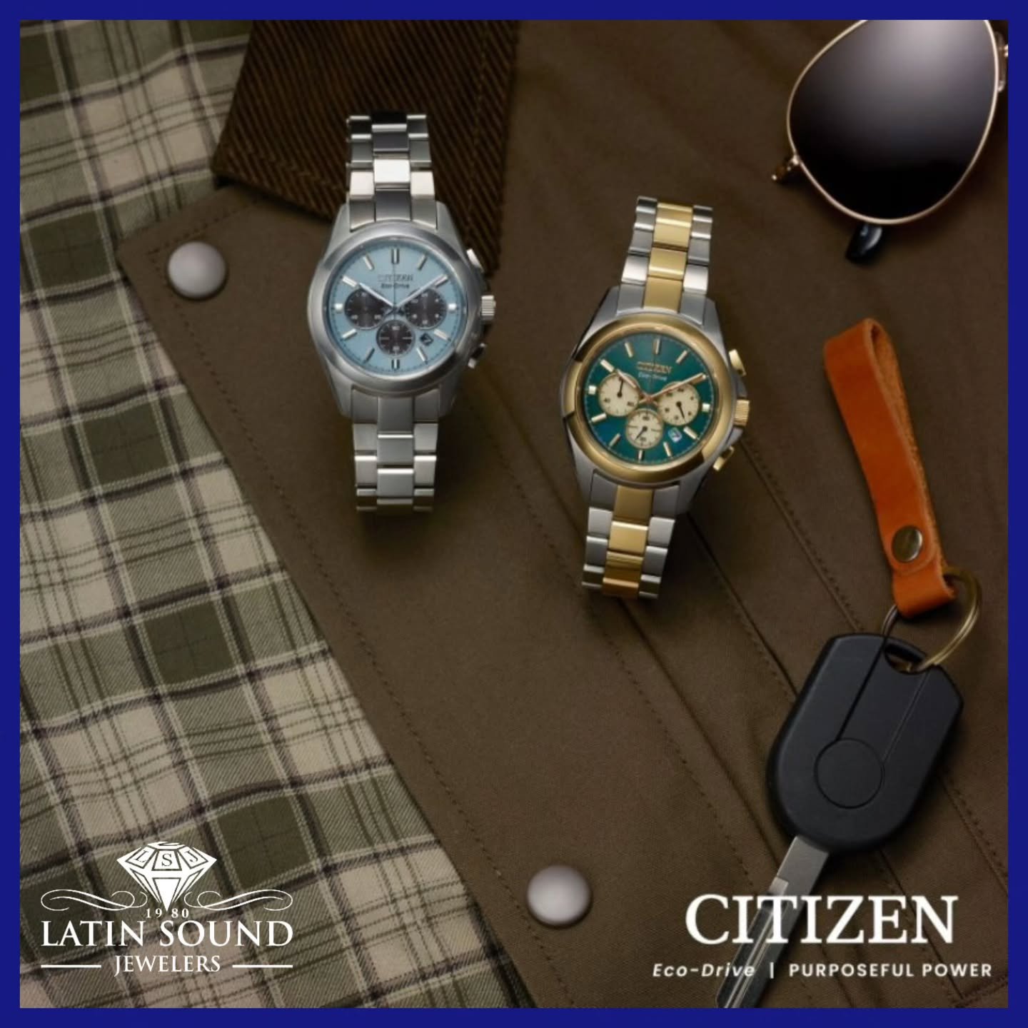 Con Citizen Eco-Drive, obtienes fuerza y confiabilidad en las que puedes confiar todos los d&iacute;as.

With Citizen Eco-Drive, you get strength and reliability you can count on every day.

#LatinSoundJewelers #CitizenWatch