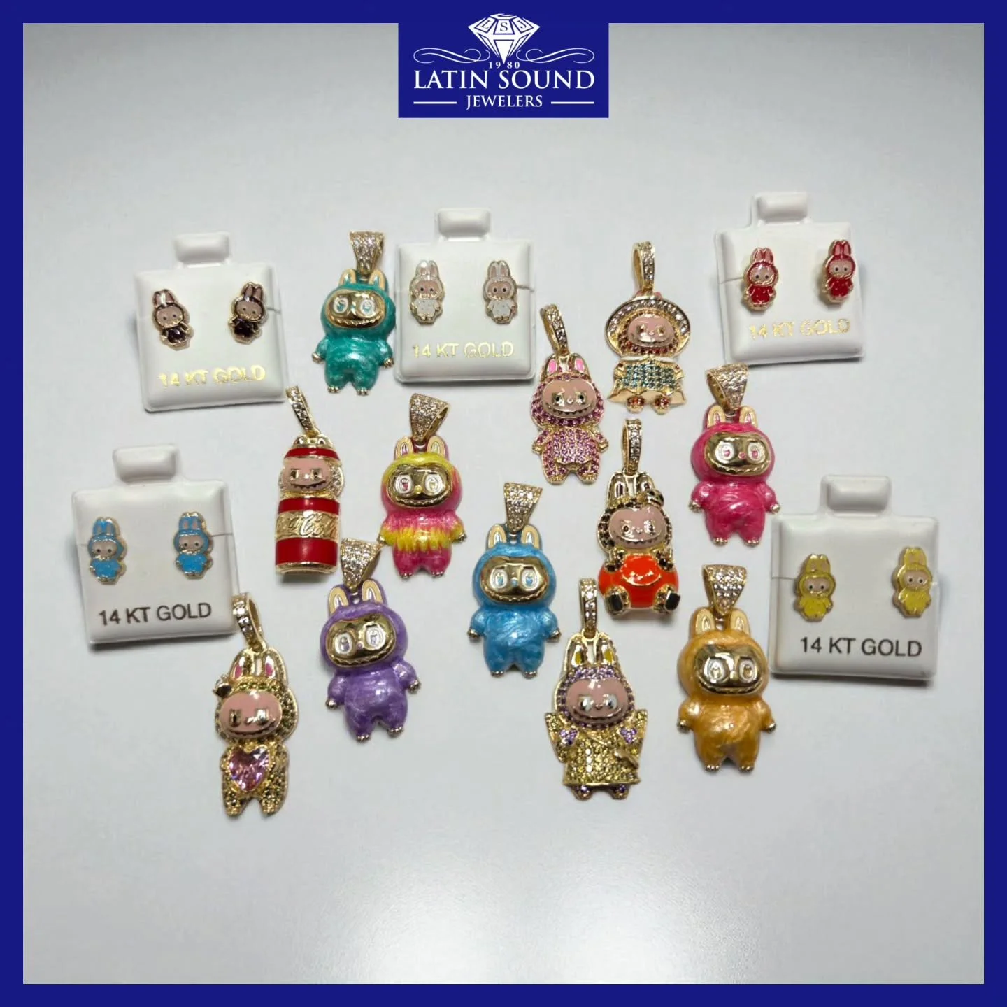 Labubus are here at Latin Sound Jewelers!

Los Labubus han llegado a Latin Sound Jewelers!

#latinsoundjewelers