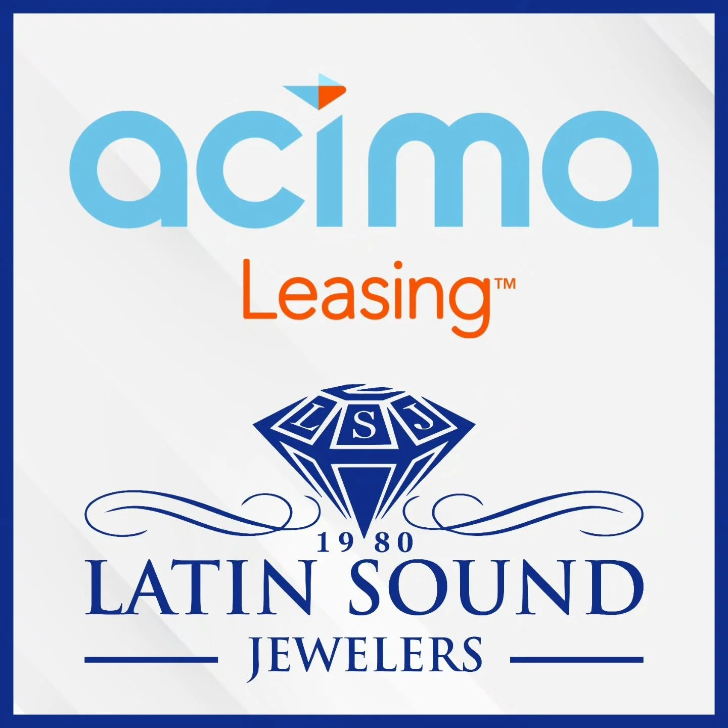 Excited to once again offer Acime Financing to our customers!
💎
Nos complace ofrecer nuevamente el financiamiento de Acime a nuestros clientes!

#latinsoundjewelers #acima