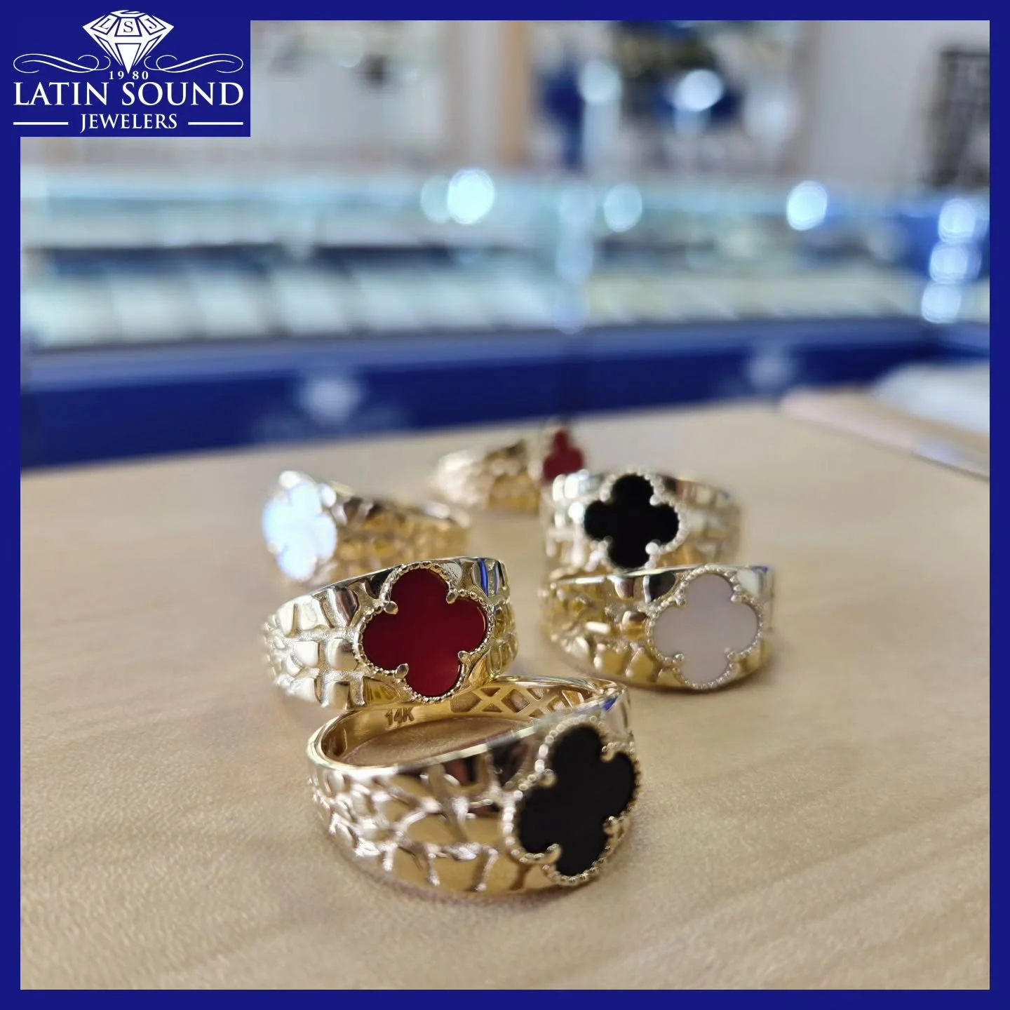 Lightweight flower nugget rings now available.
💎
Anillos livianos tipo &ldquo;flower nugget&rdquo; disponibles.

#latinsoundjewelers