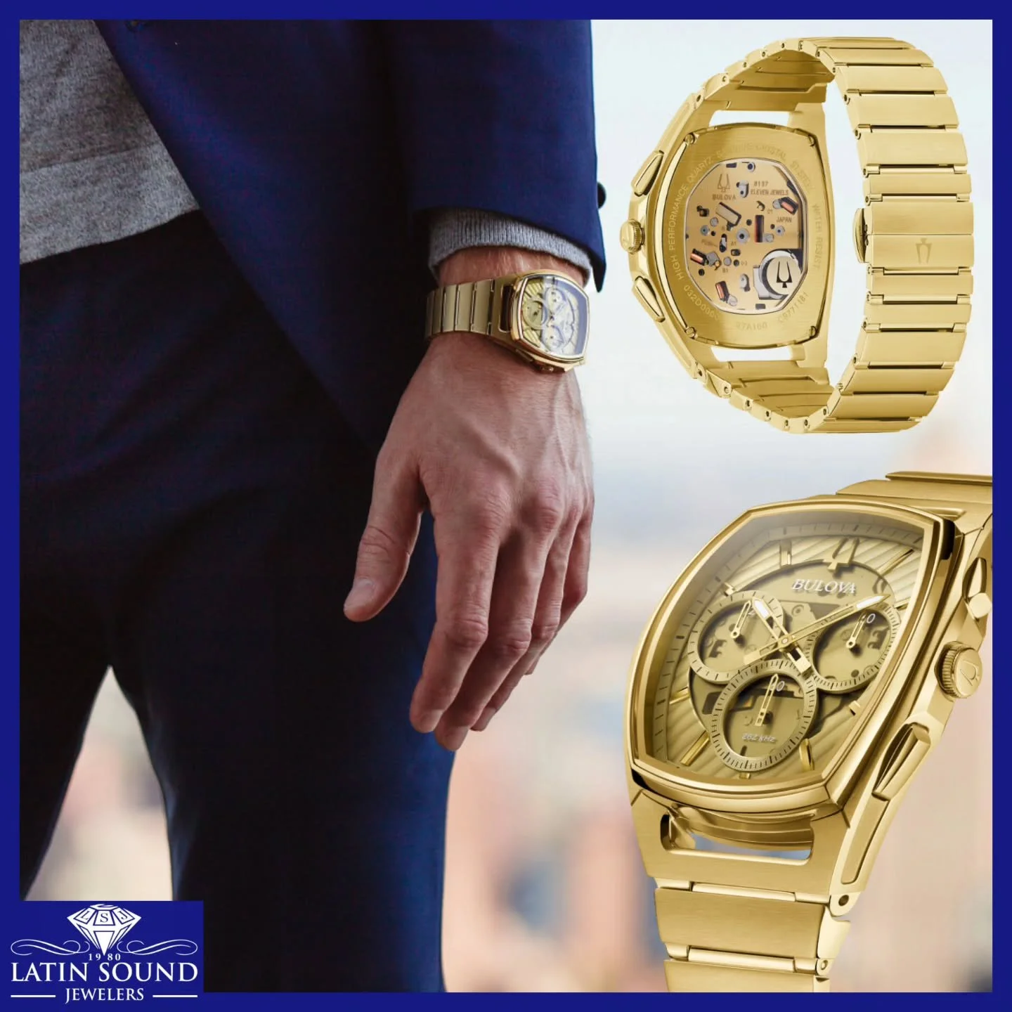 At Latin Sound Jewelers, we have the perfect Bulova watch to match your style.
💎⌚
En Latin Sound Jewelers, tenemos el reloj Bulova perfecto para combinar con tu estilo.

#latinsoundjewelers #bulova