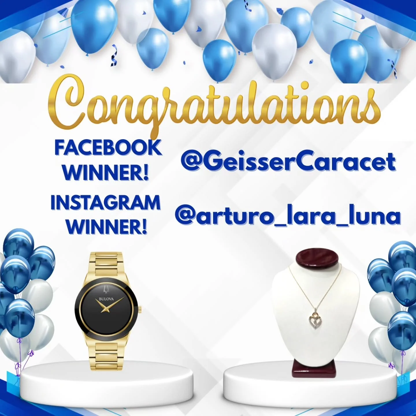 🎉Congratulations! 🎉 Felicidades! 🎉

@arturo_lara_luna 
@GeisserCaracet
