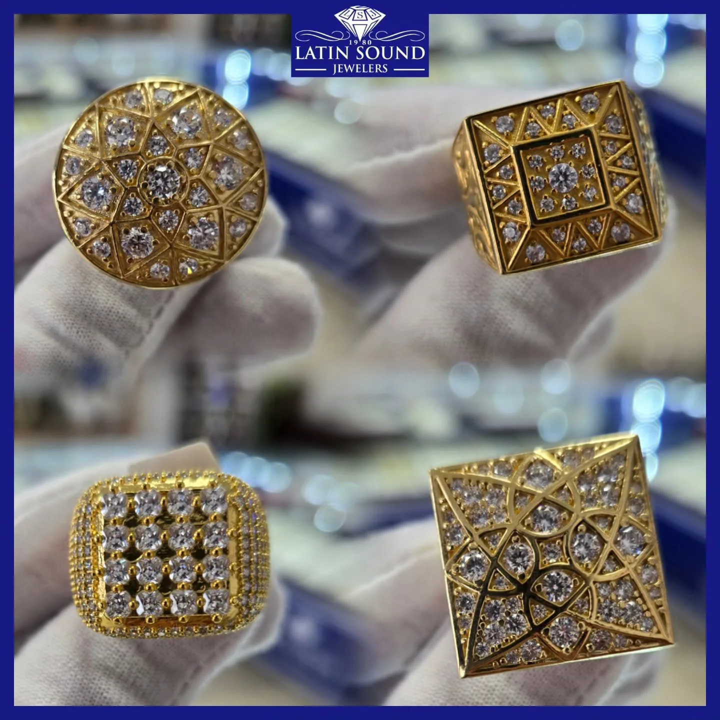 Wide selection of 10K and 14K men&rsquo;s rings available at unbeatable prices.
💎💎
Gran selecci&oacute;n de anillos para hombre en 10K y 14K disponibles a precios inigualables.

#latinsoundjewelers