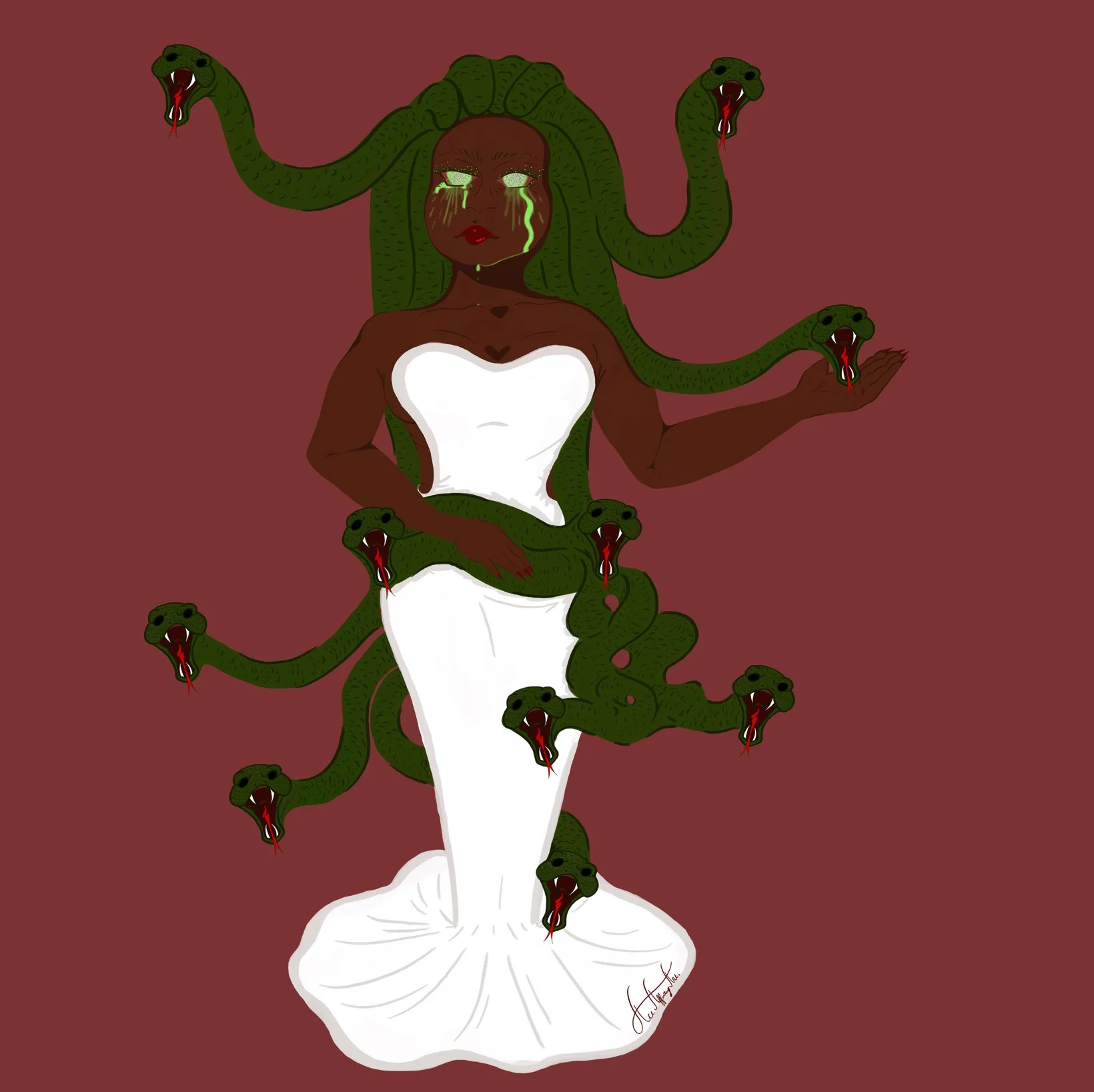 "Sympathetic Medusa" (2024)