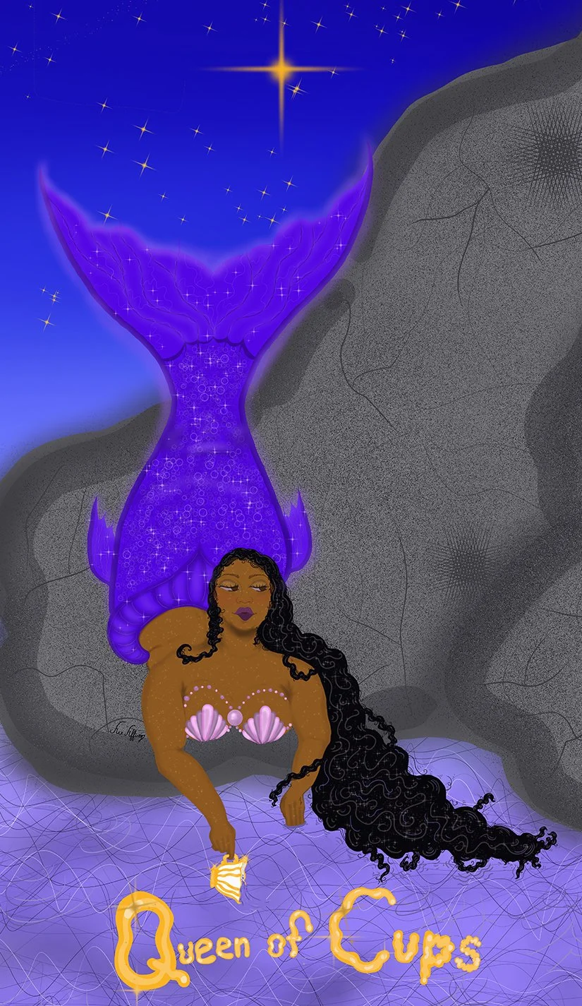 "Queen of Cups Tarot" (2024)