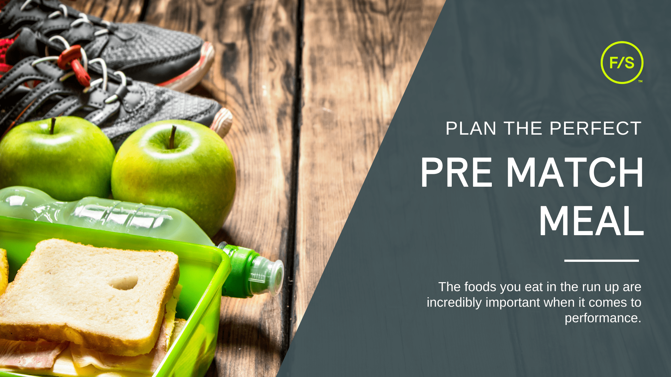 Plan The Perfect Pre Match Meal Formation Studio