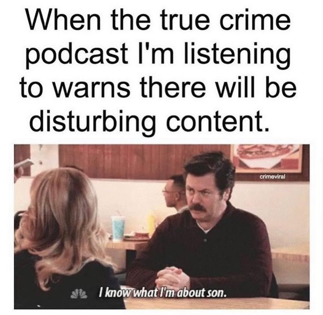 I&rsquo;m always ready 

#truecrimememe #truecrime #truecrimepodcast