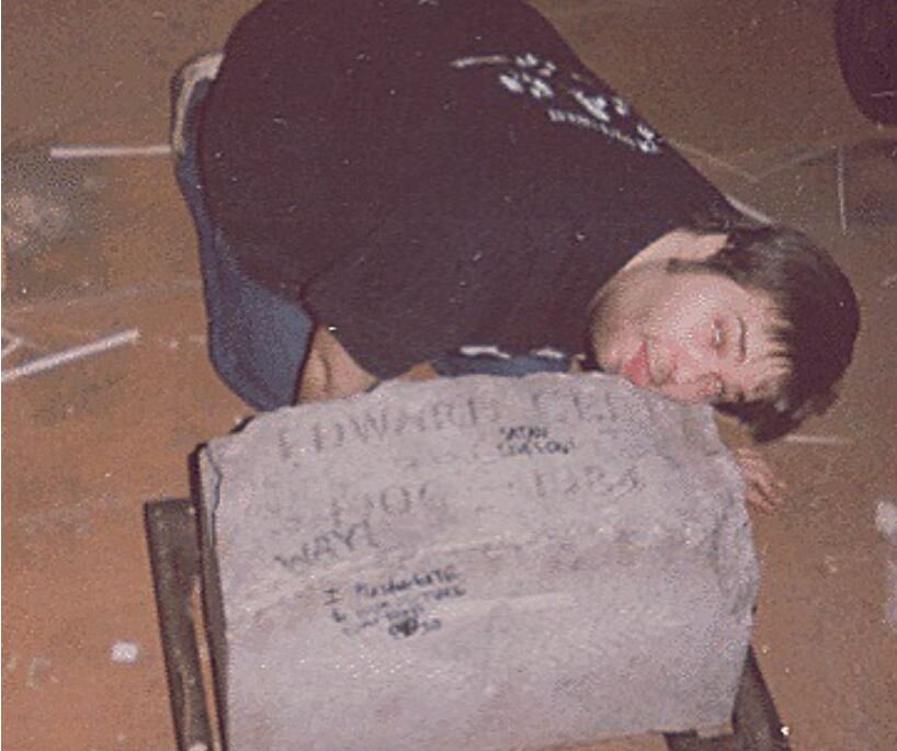 Shane Bugbee and the stolen headstone