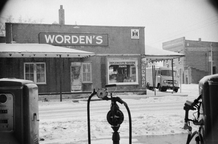 Worden's Hardware where Bernice was murdered and is now haunted