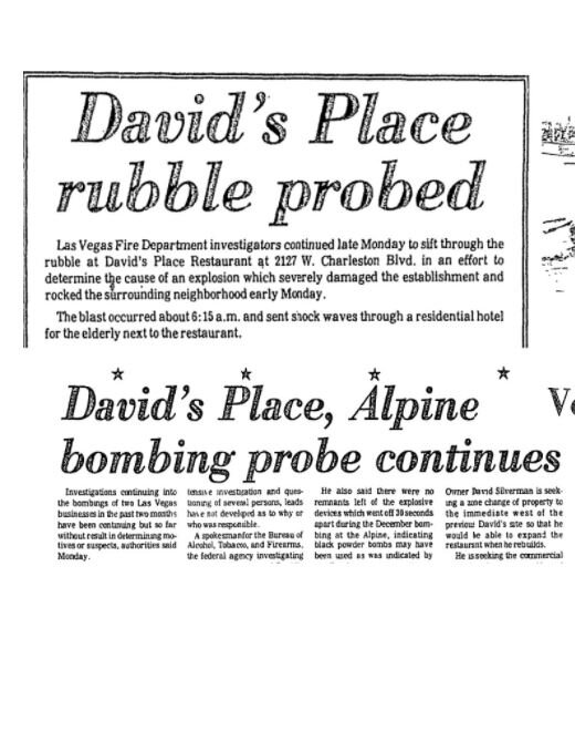 Newspaper articles 2nd bombing