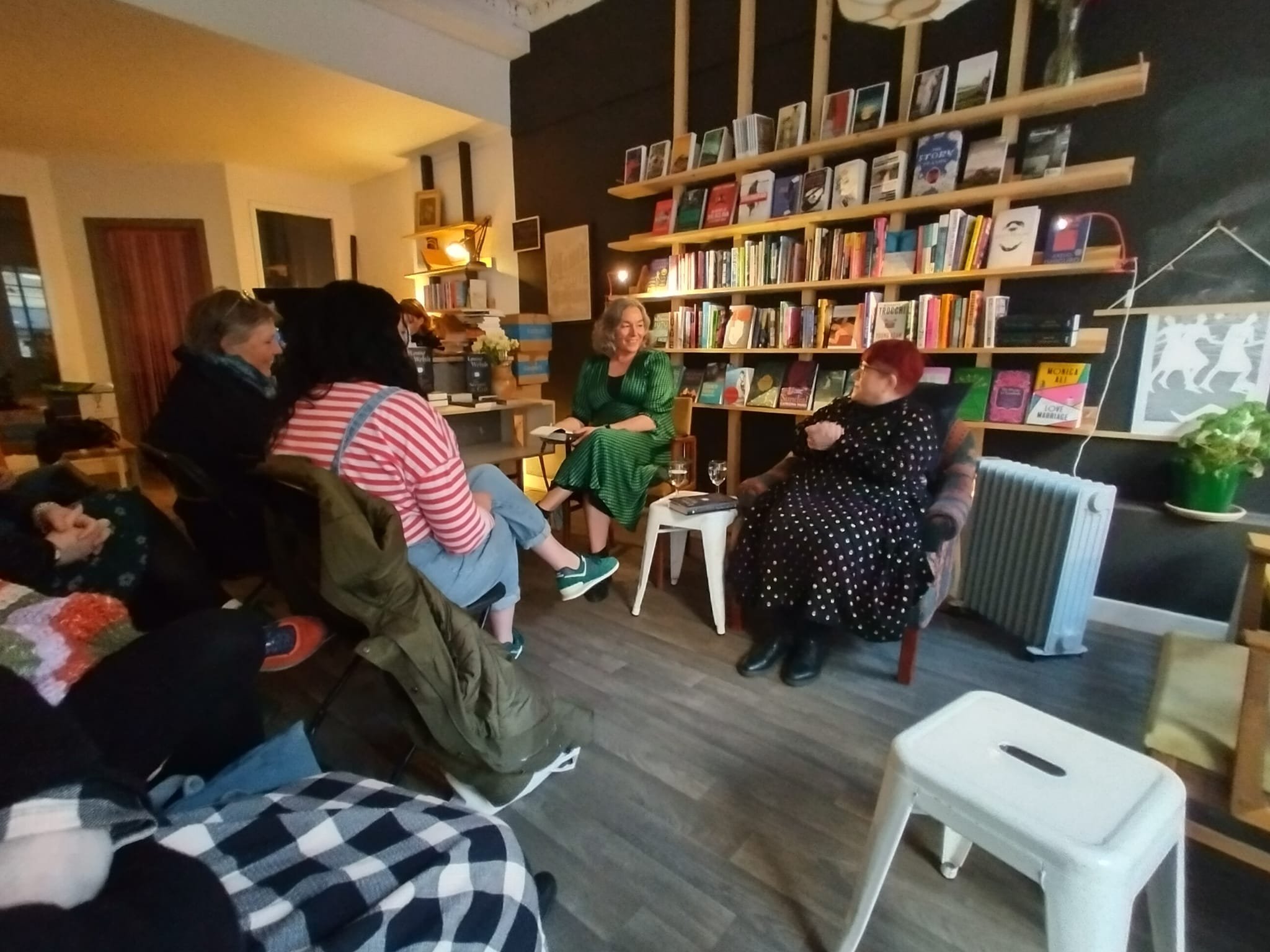 Author Louise Welsh at the Return of Book Salon at Outwith
