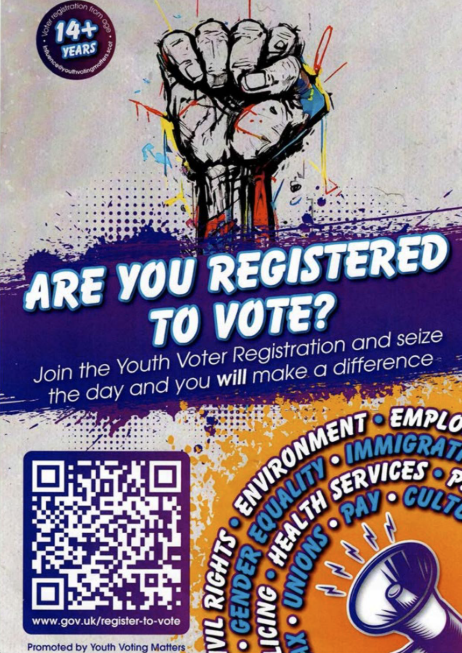 Issue 19: Youth Voting Matters Quarter Page