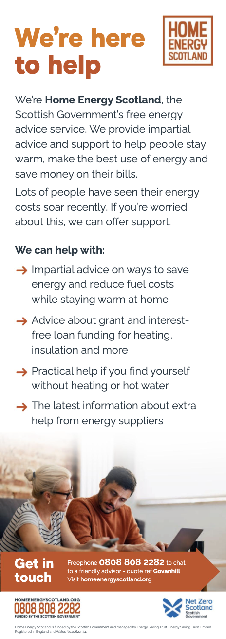 Issue 19: Home Energy Scotland Half Page