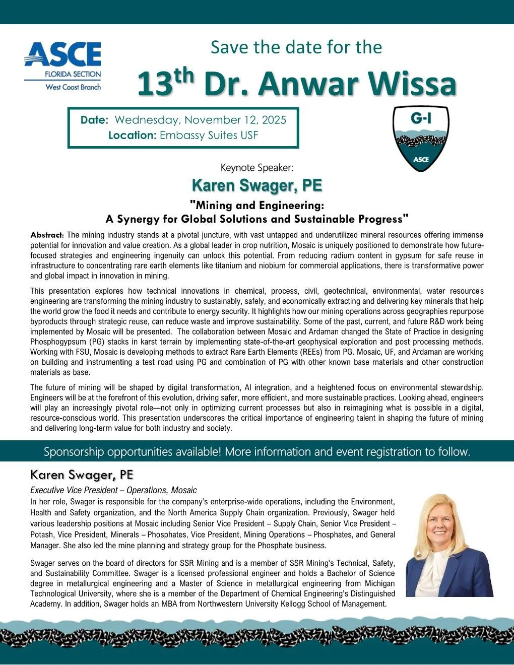 Wissa Lecture 2025
