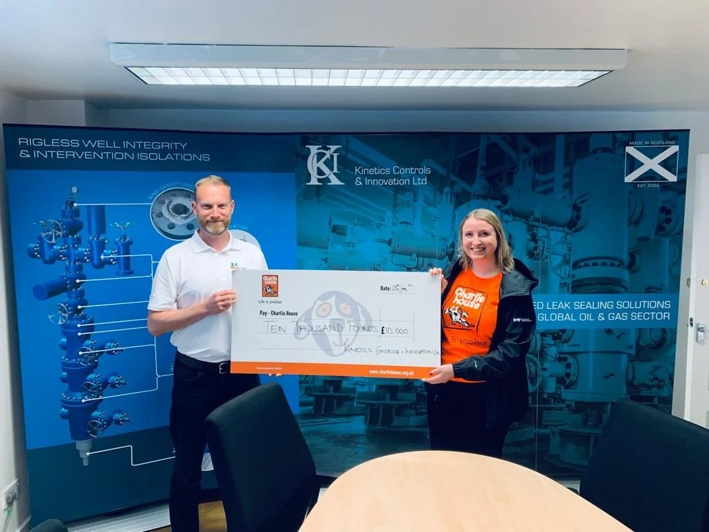 KCI donates to the Big Build appeal!  