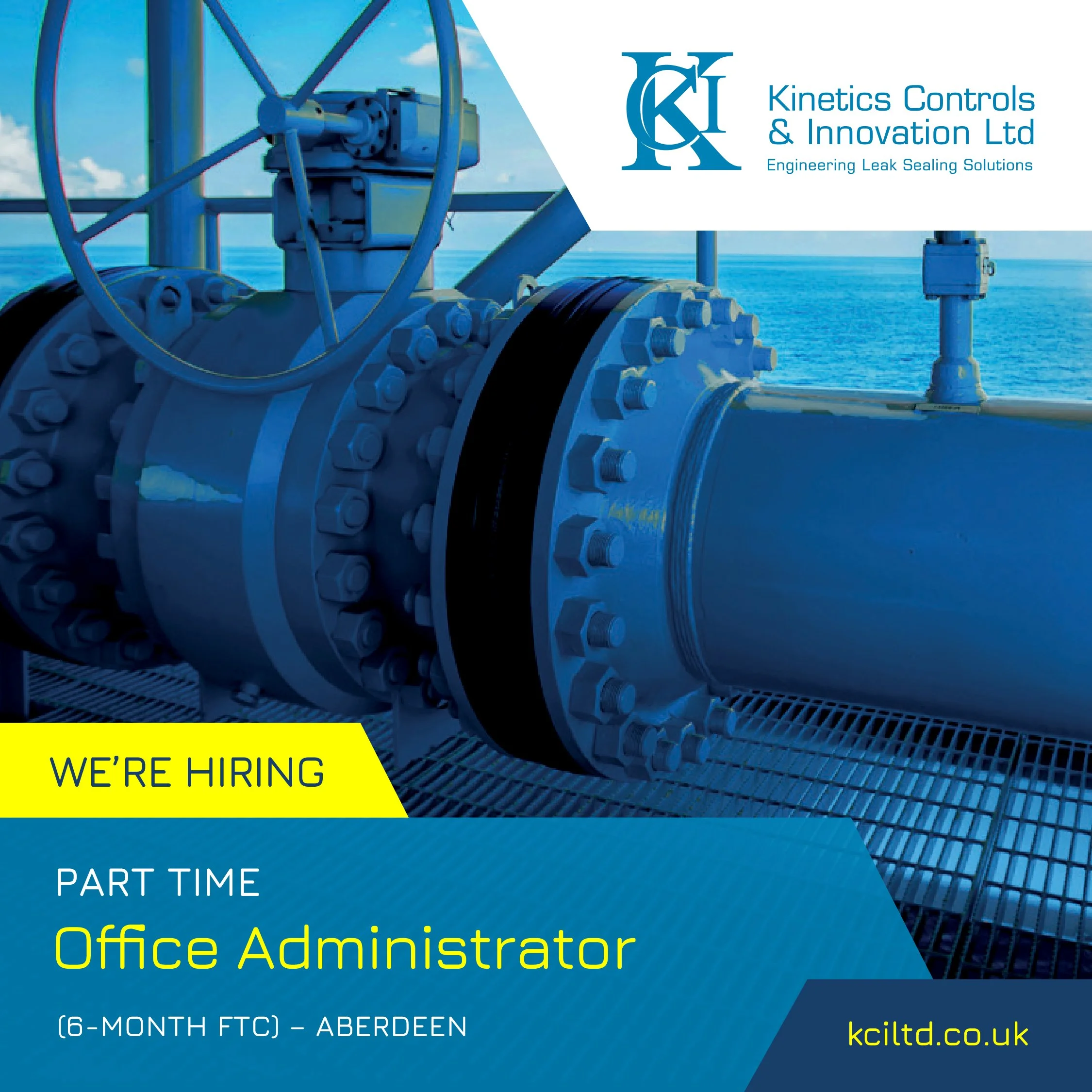 We’re Hiring! Part-Time Office Administrator (6-Month FTC) – Aberdeen
