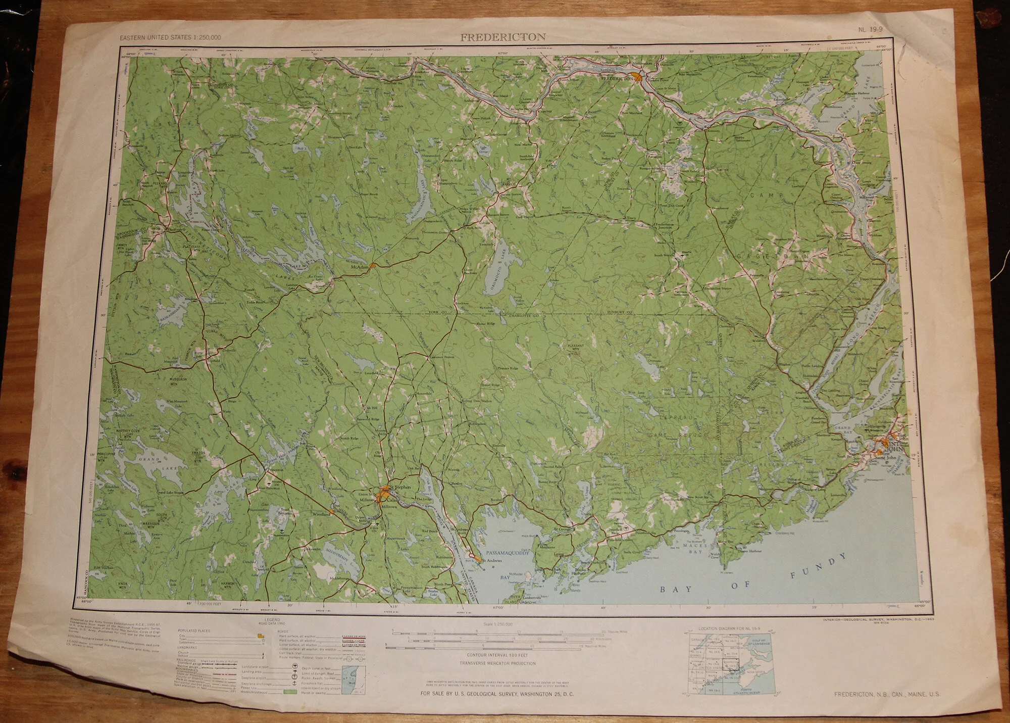 NB - Fredericton 250k 1