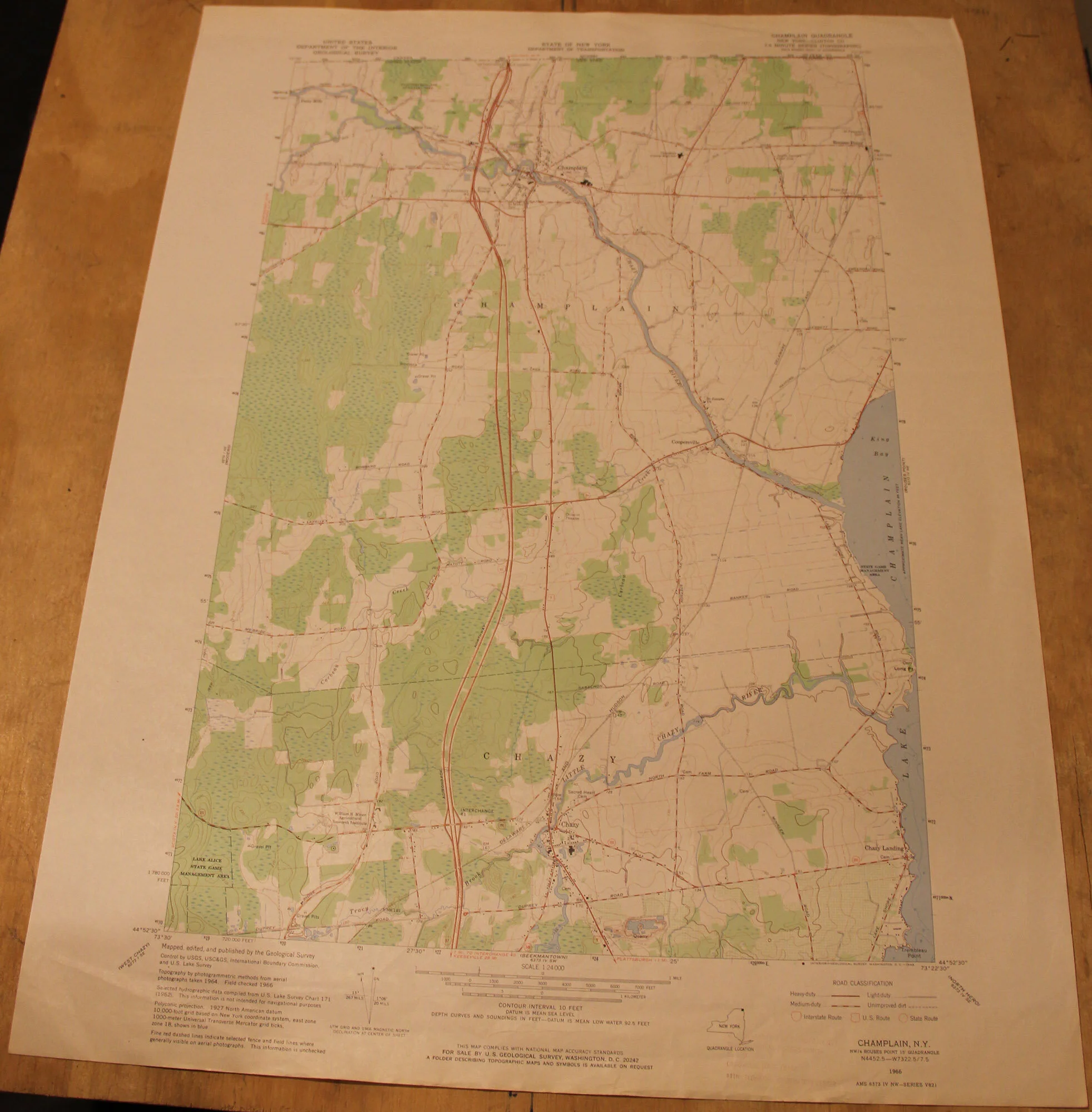 Champlain NY QUE 1