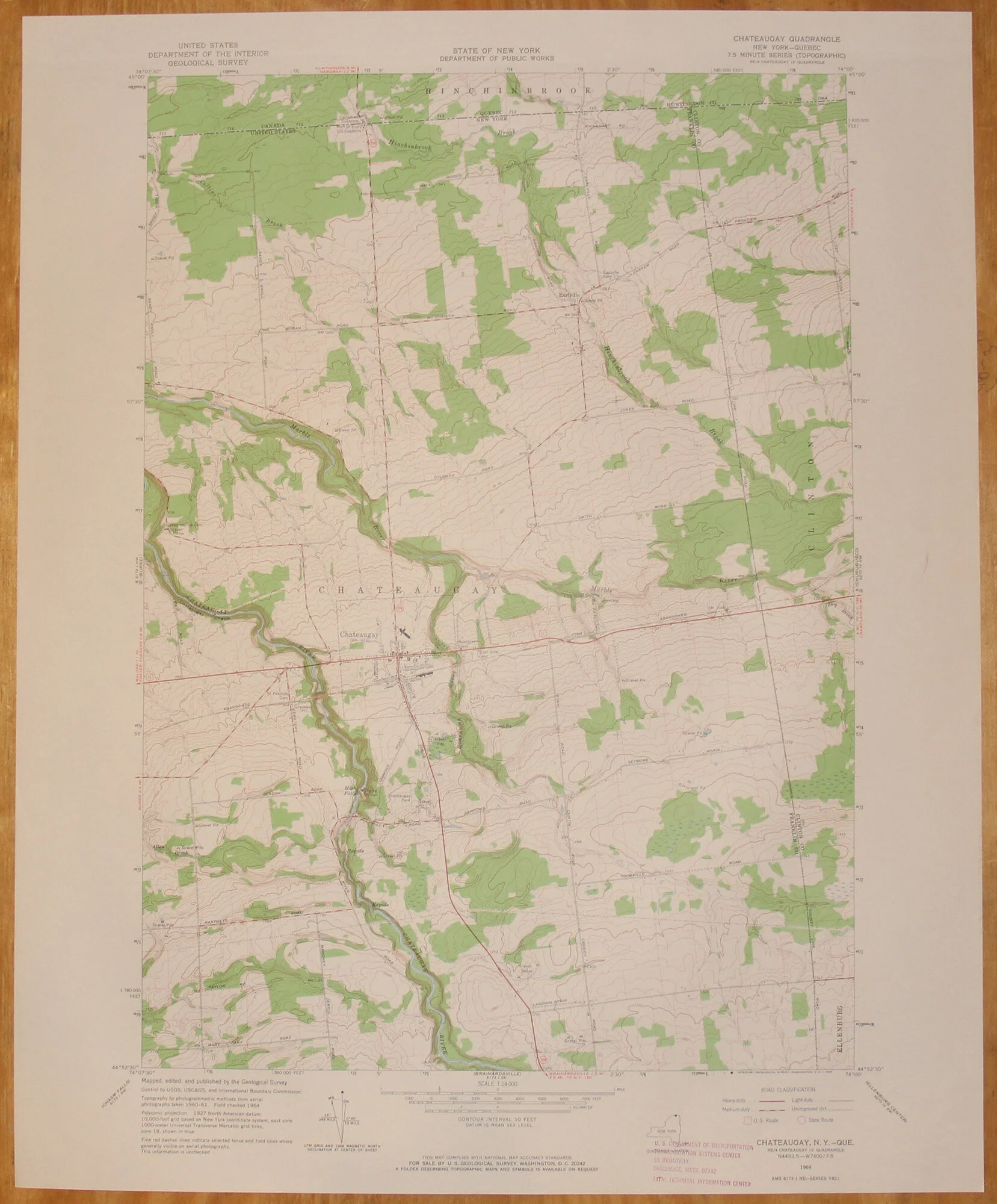 Chateaugay NY QUE 1