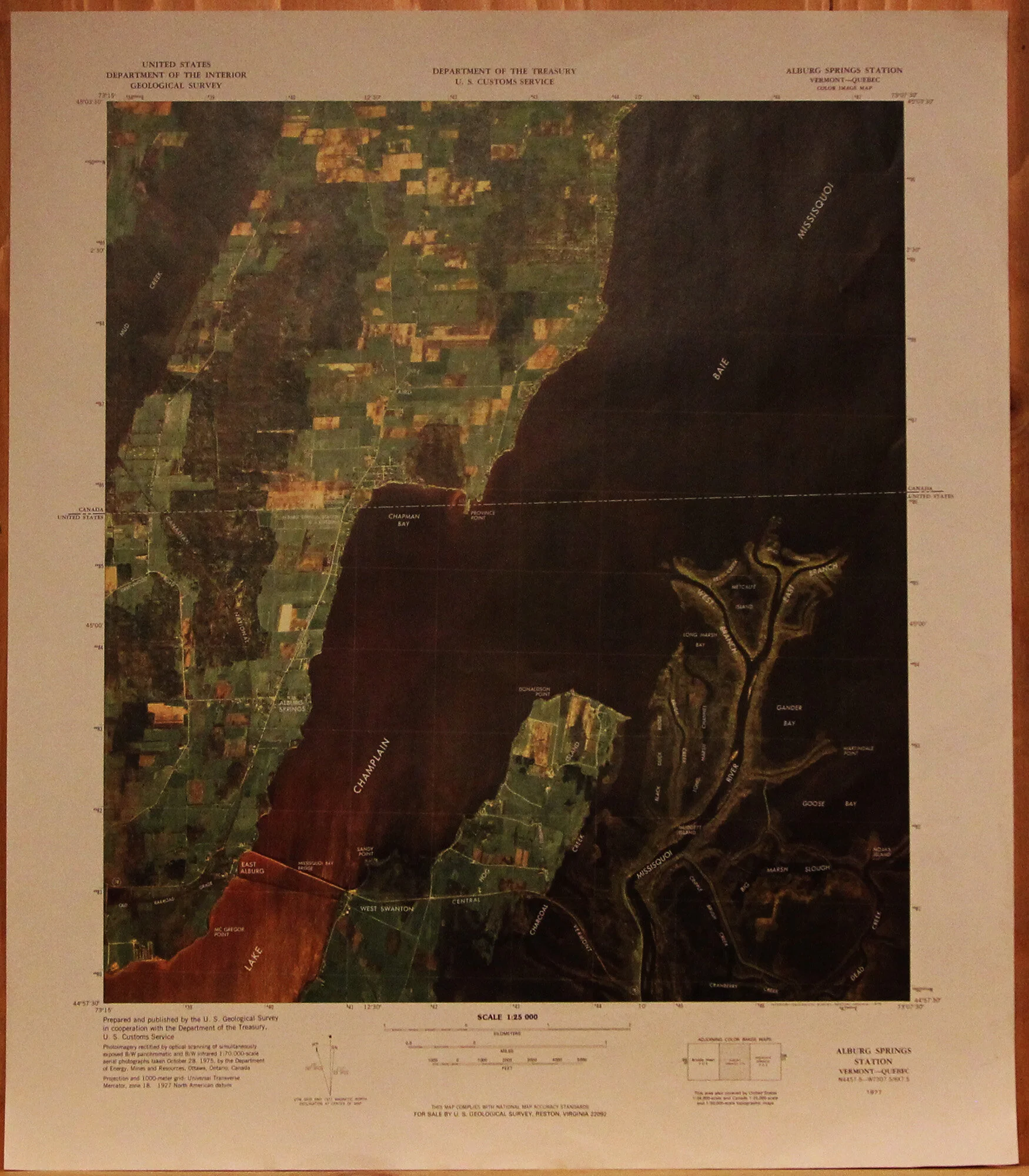 Alburg Springs Station VT QUE 1