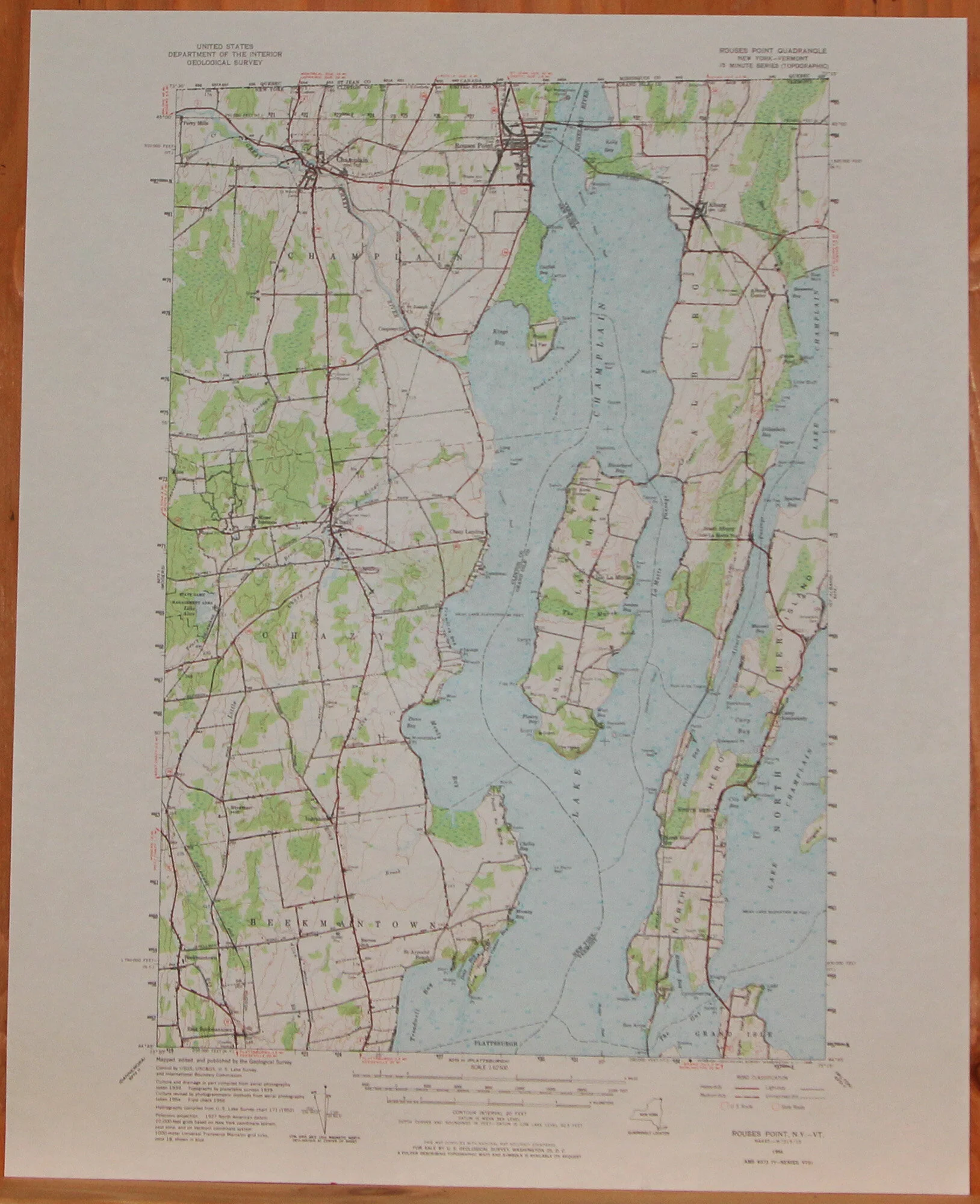 NY VT QUE - Rouses Point 62500 1